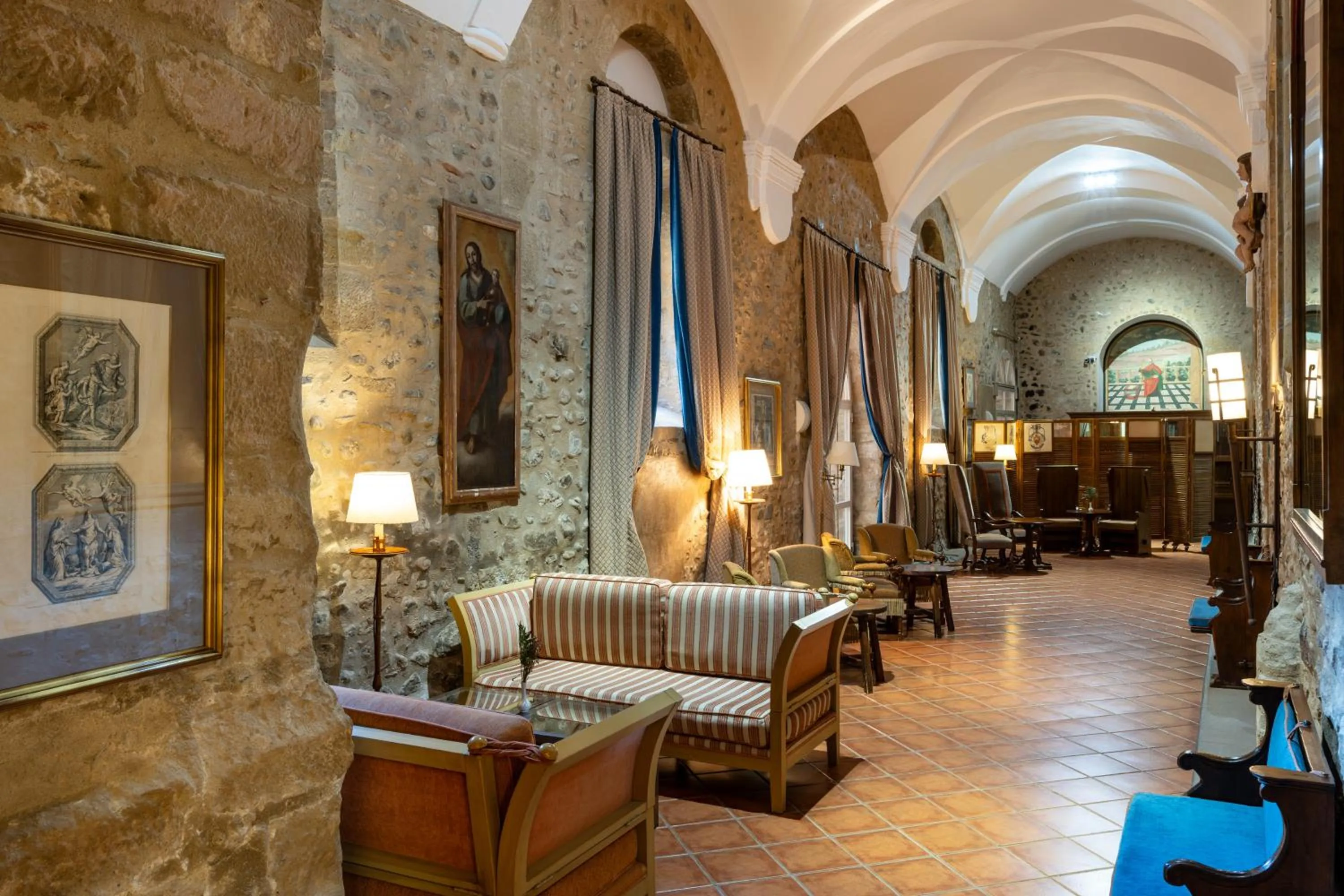 Living room in Parador de Sto. Domingo Bernardo de Fresneda
