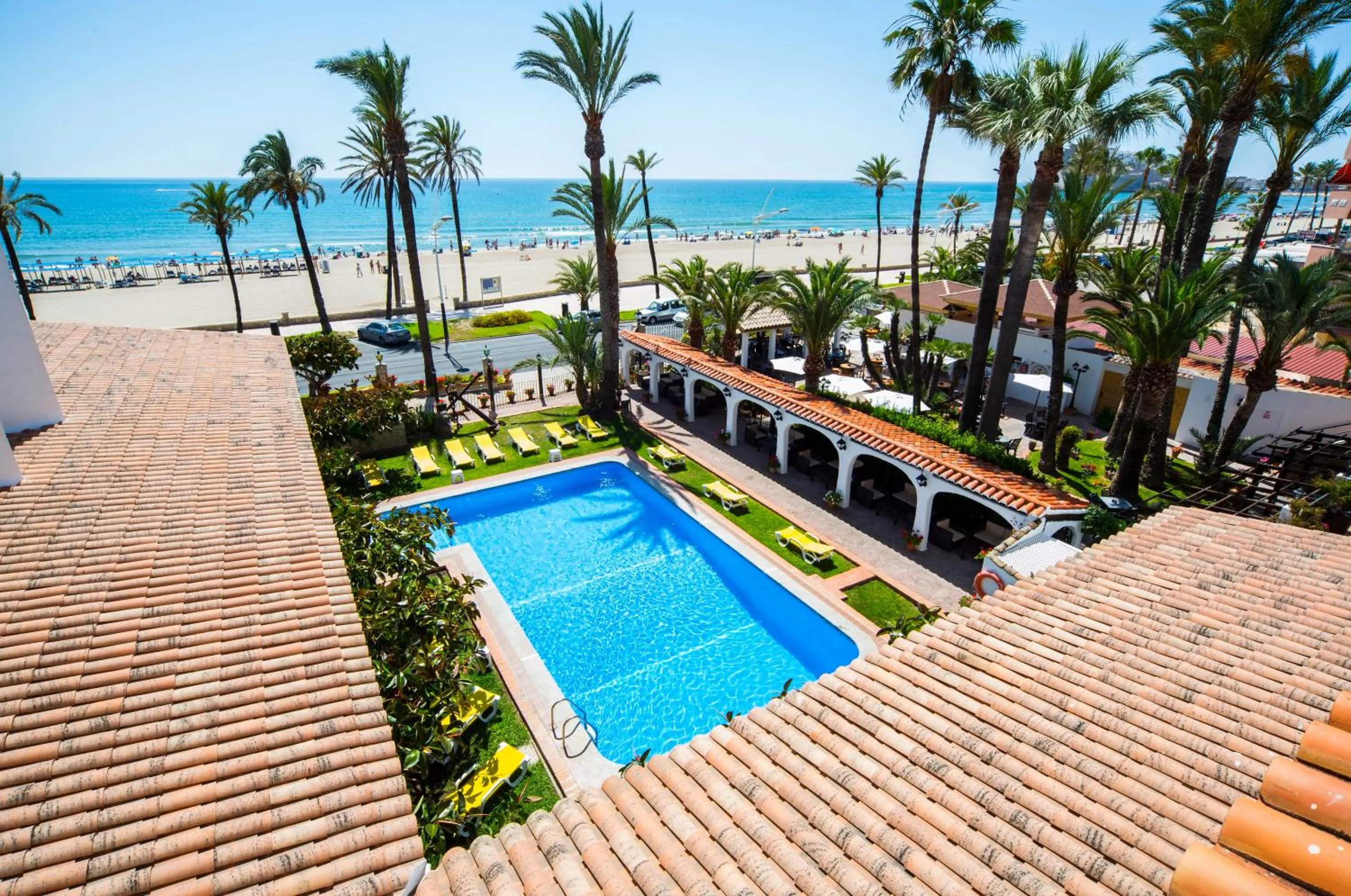 Swimming pool in Hostería del Mar
