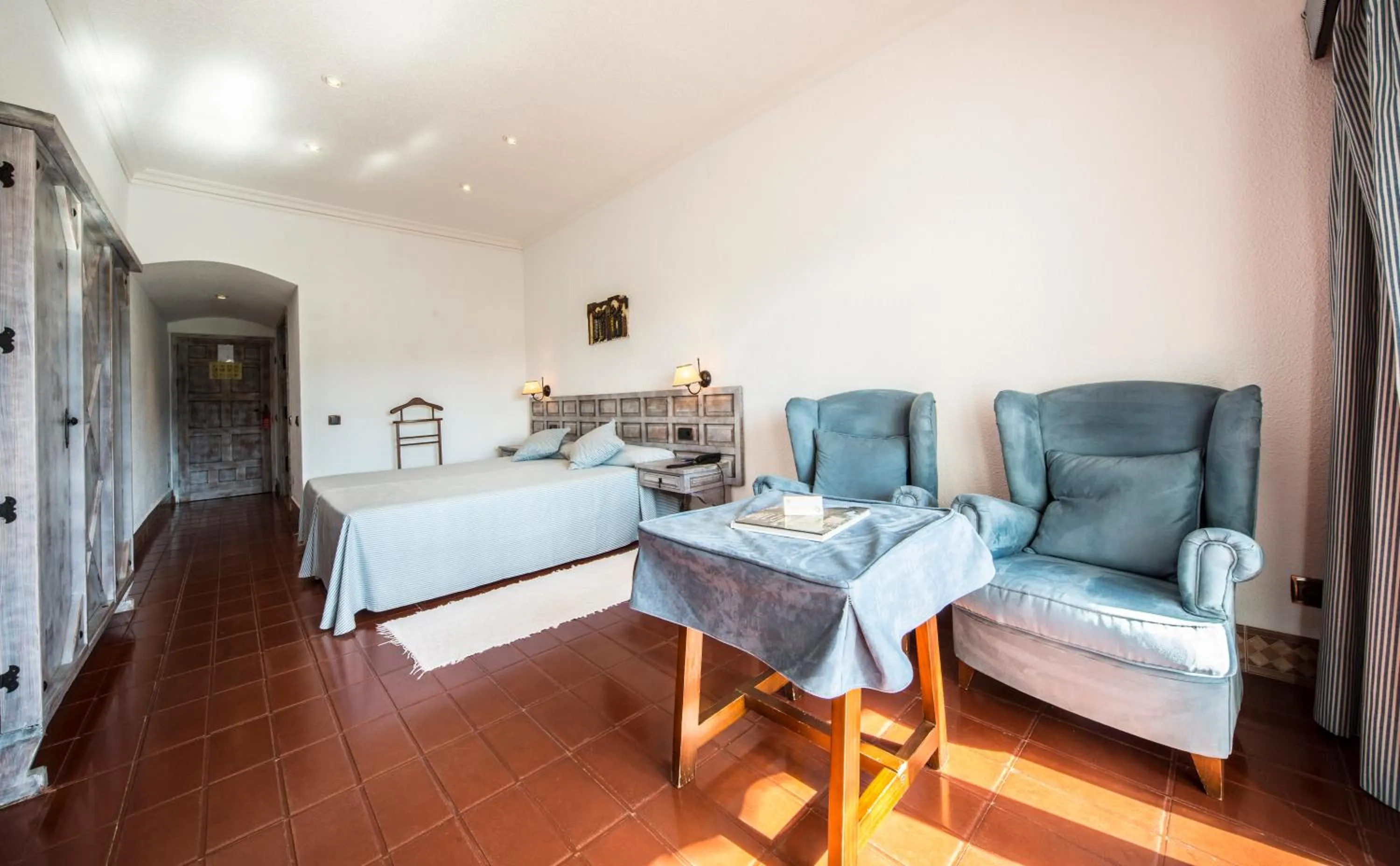 Bed in Hostería del Mar