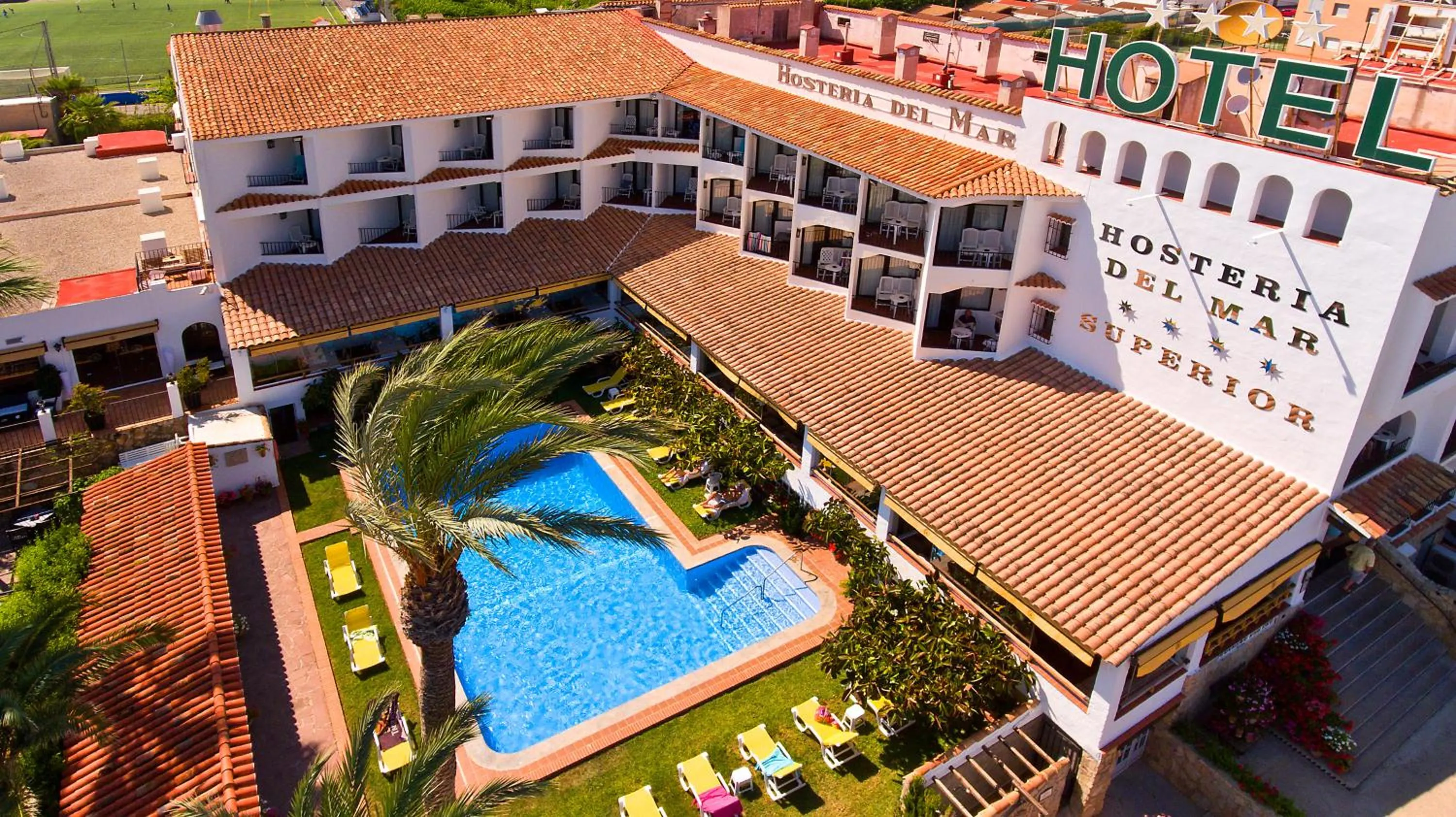 Swimming pool in Hostería del Mar