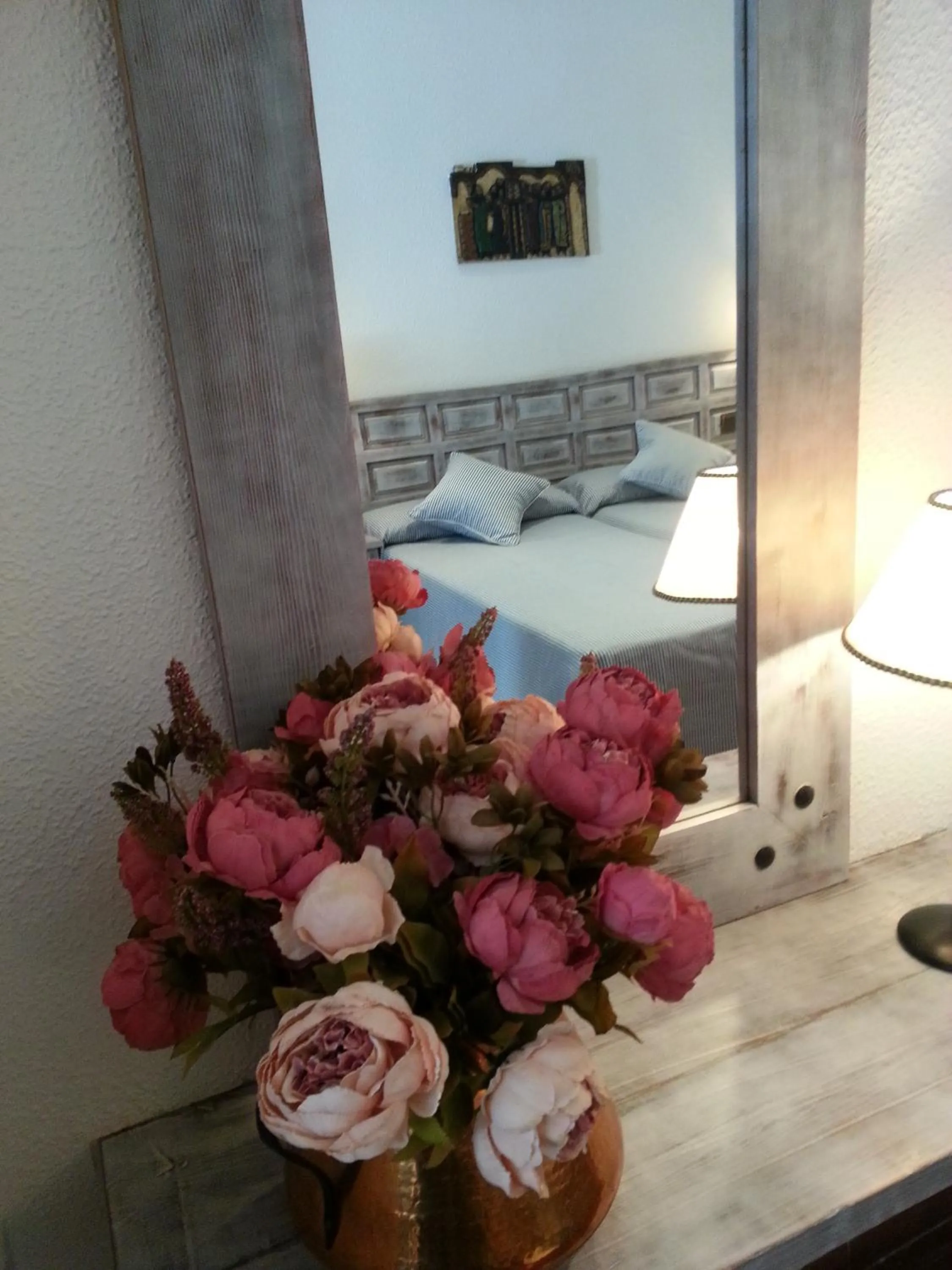 Bed in Hostería del Mar