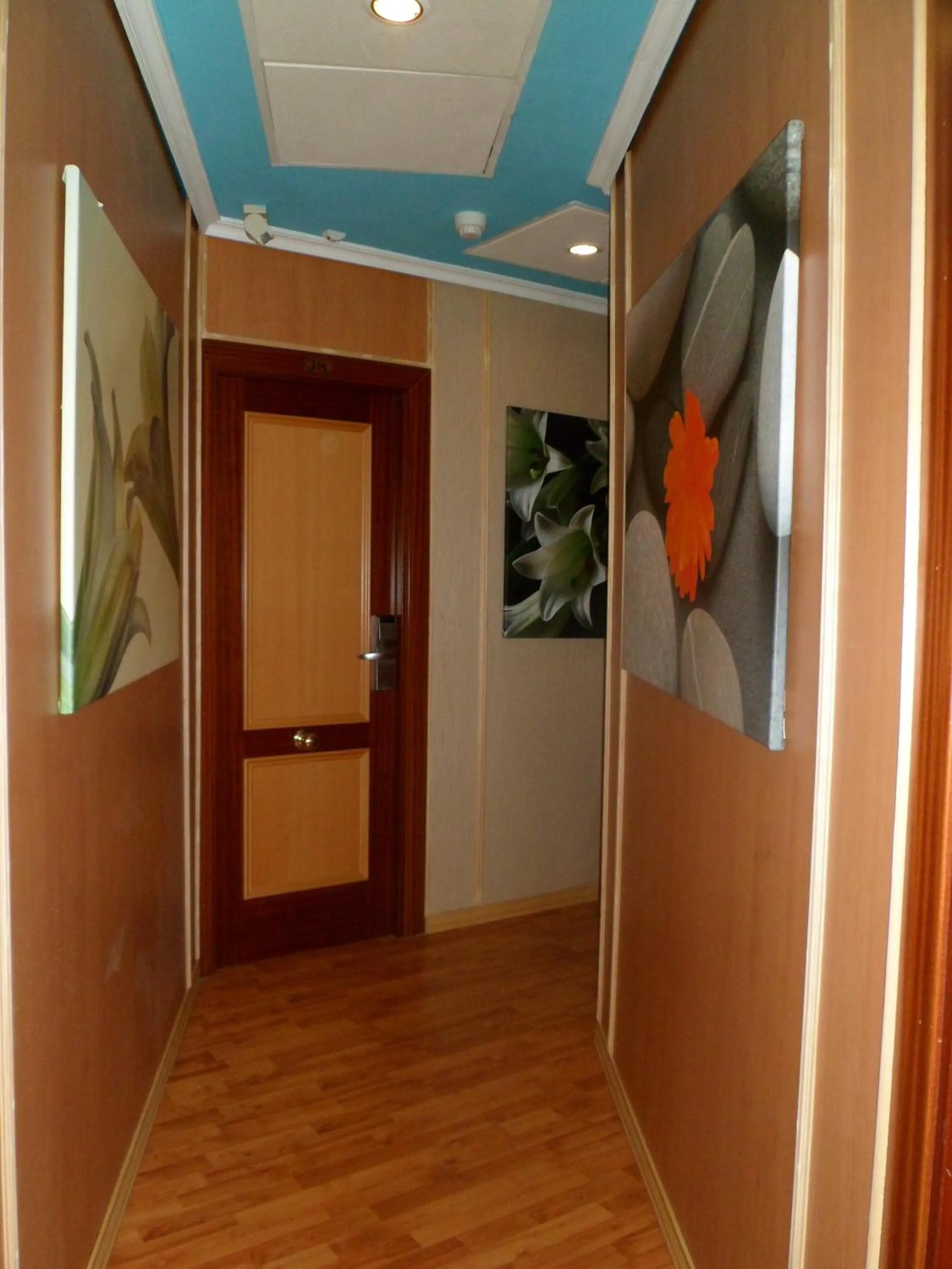 Decorative detail in Auto Check In Hotel Las Nieves