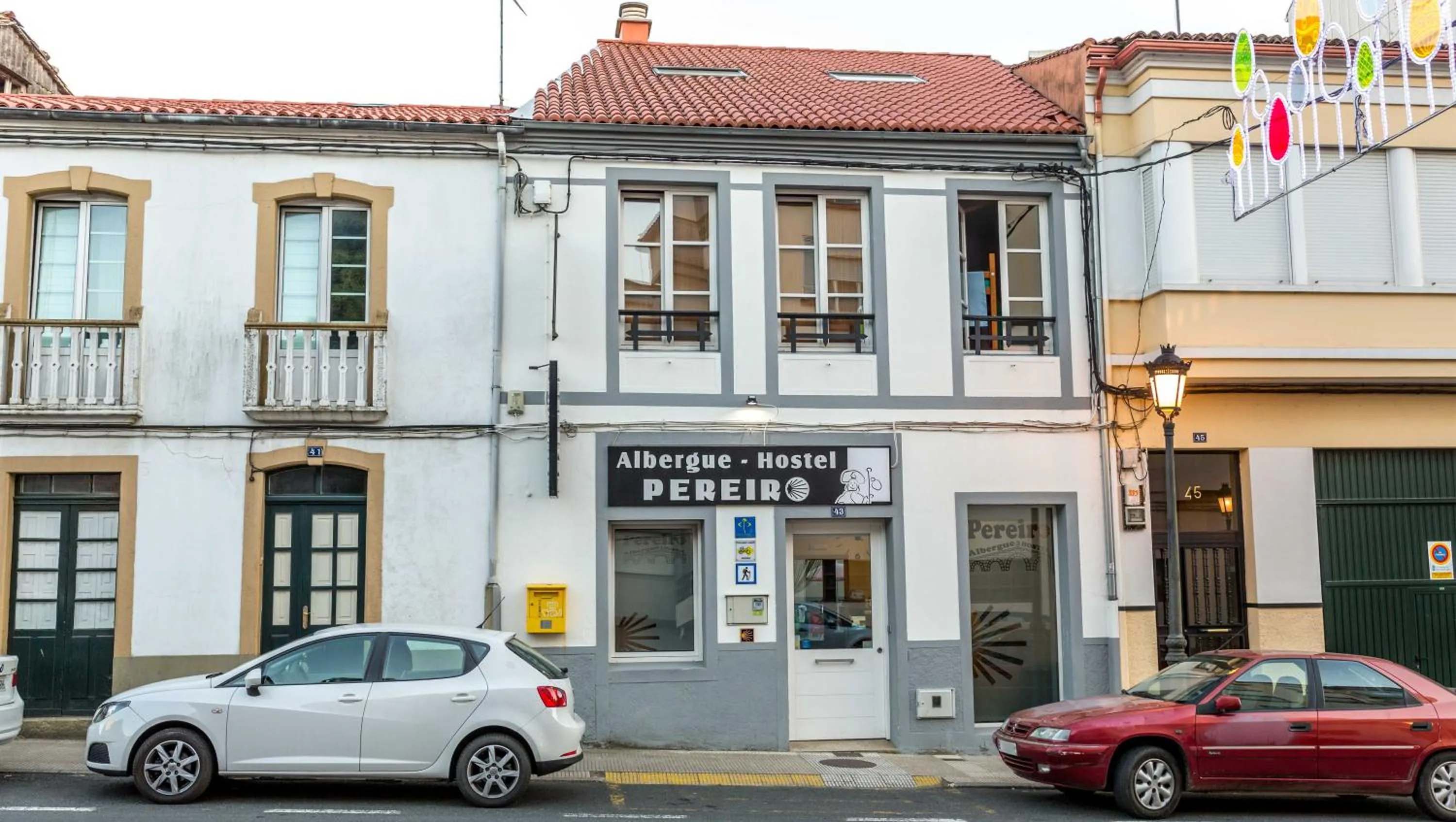 Facade/entrance in Pensión Pereiro