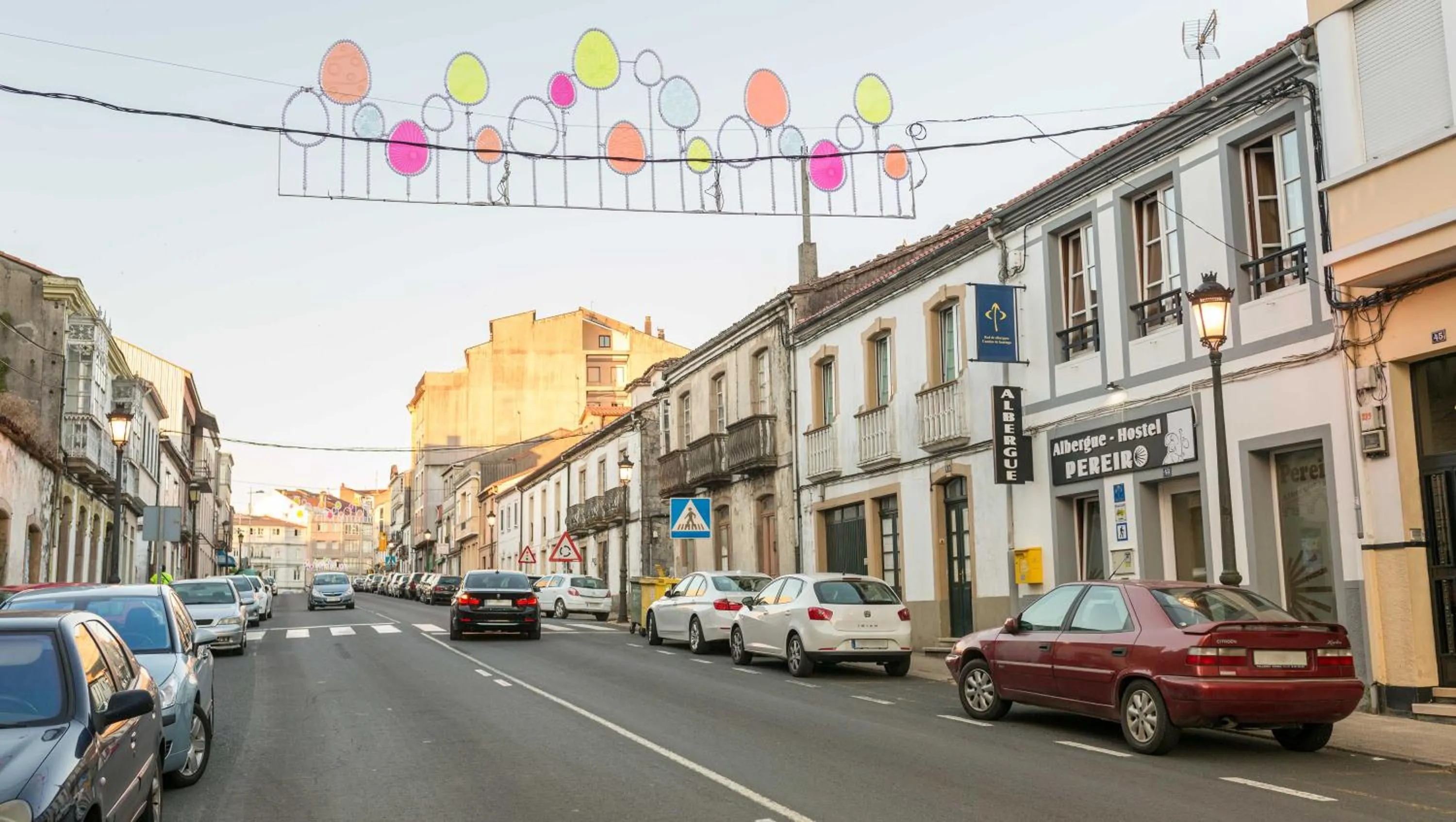Facade/entrance in Pensión Pereiro