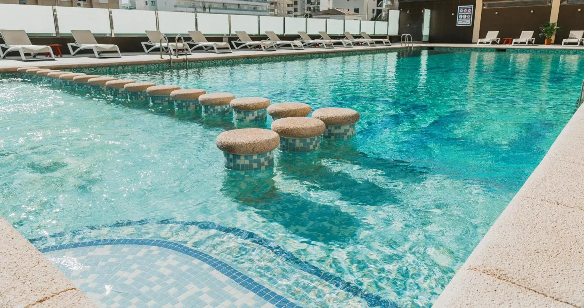 Swimming pool in Hotel Safari Swimming pool in Hotel Safari