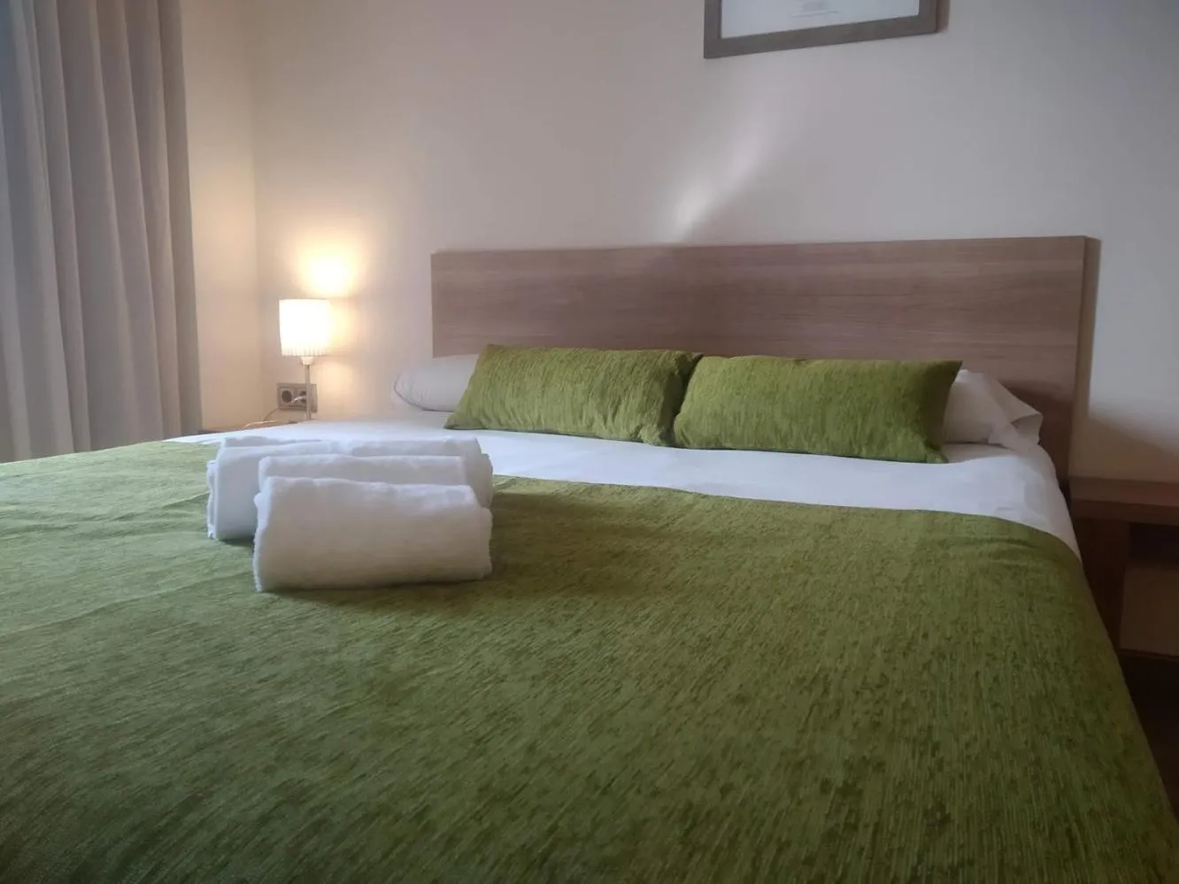 Bed in Aparthotel Golf Beach