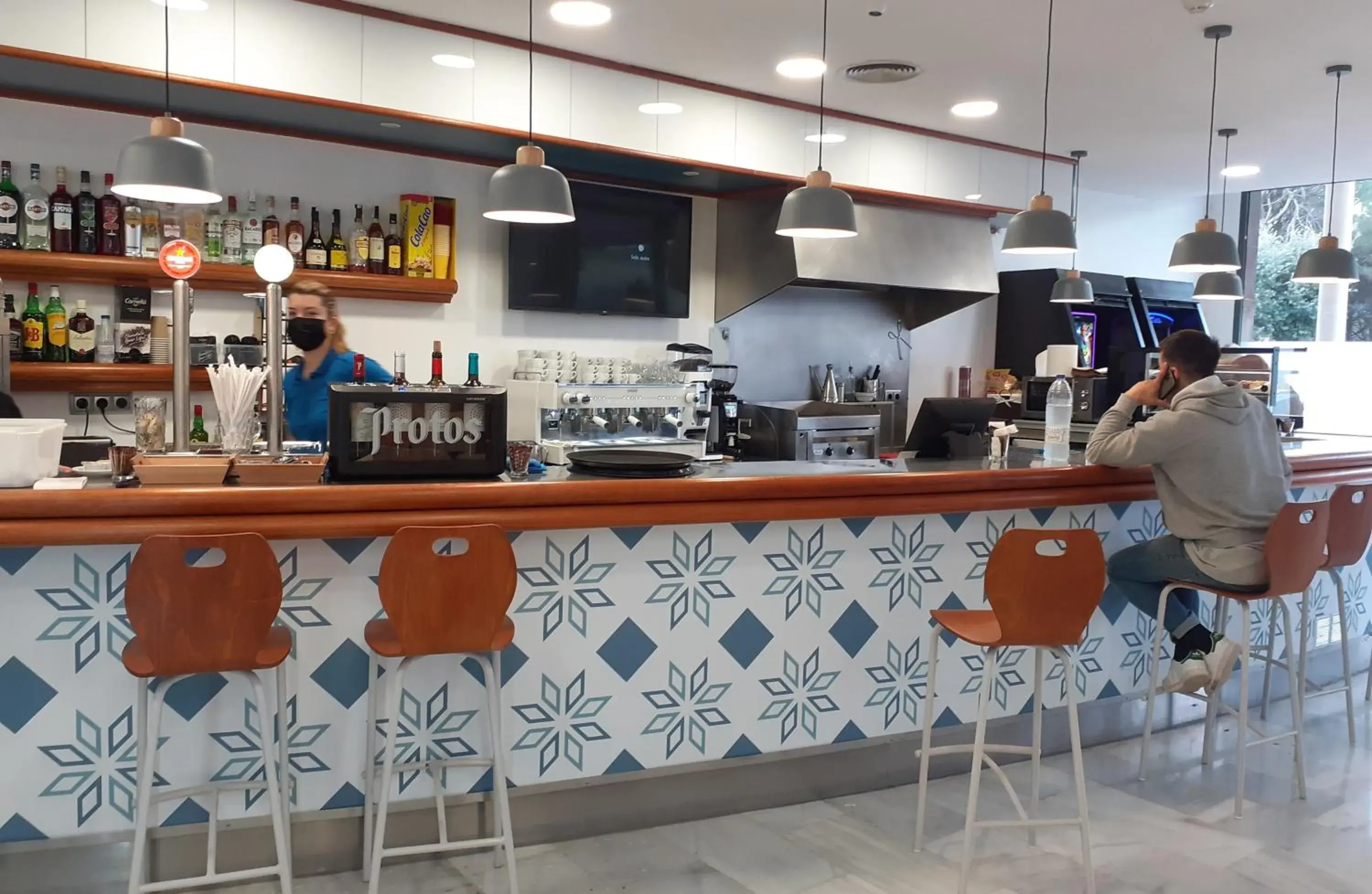 Lounge or bar in Aparthotel Golf Beach Lounge or bar in Aparthotel Golf Beach