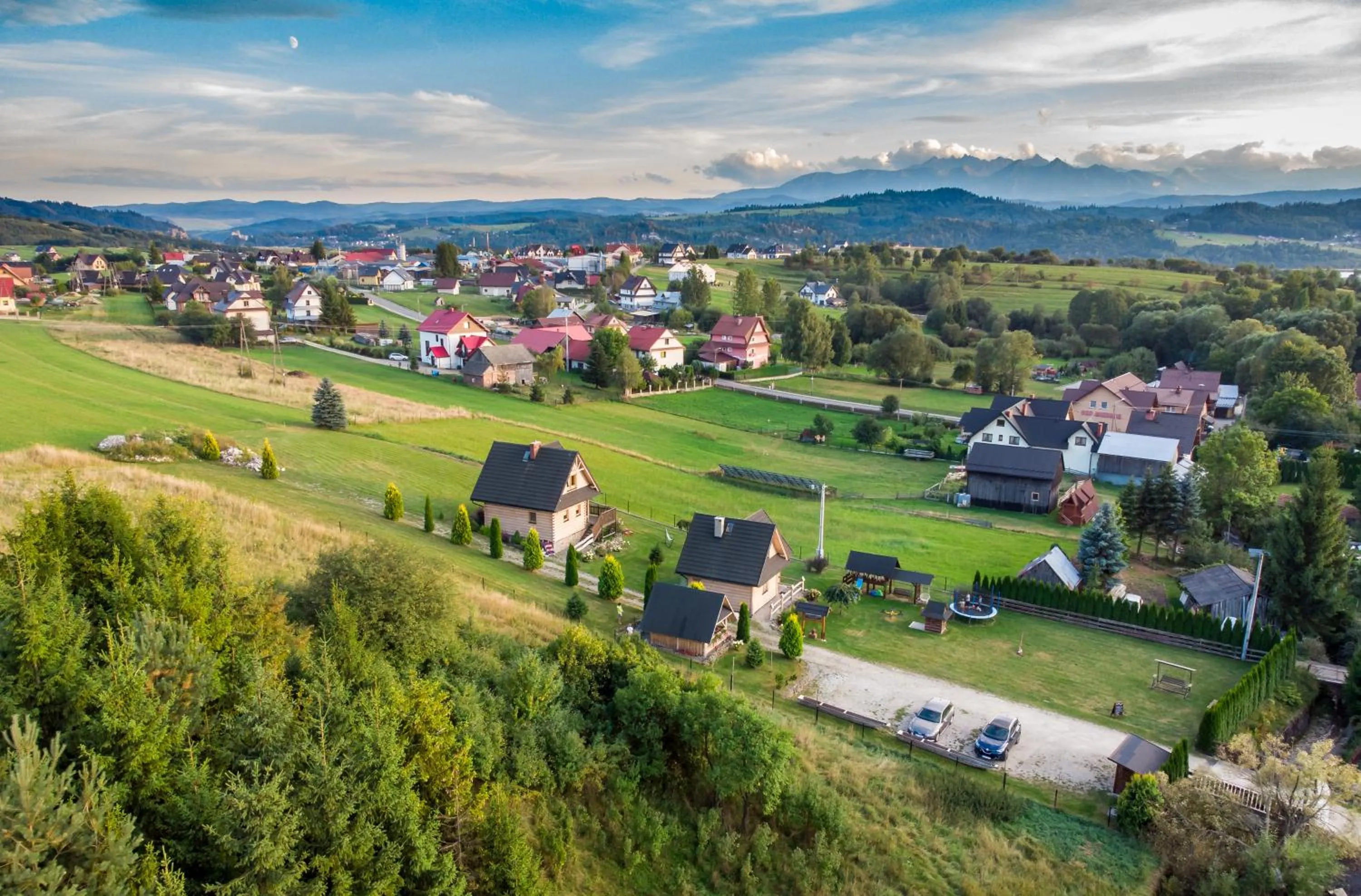 Pocztówka z Mizernej, domki z widokiem na góry, 1 km od Velo Czorsztyn, Jezioro Czorsztyńskie, rowery, cisza, spokój