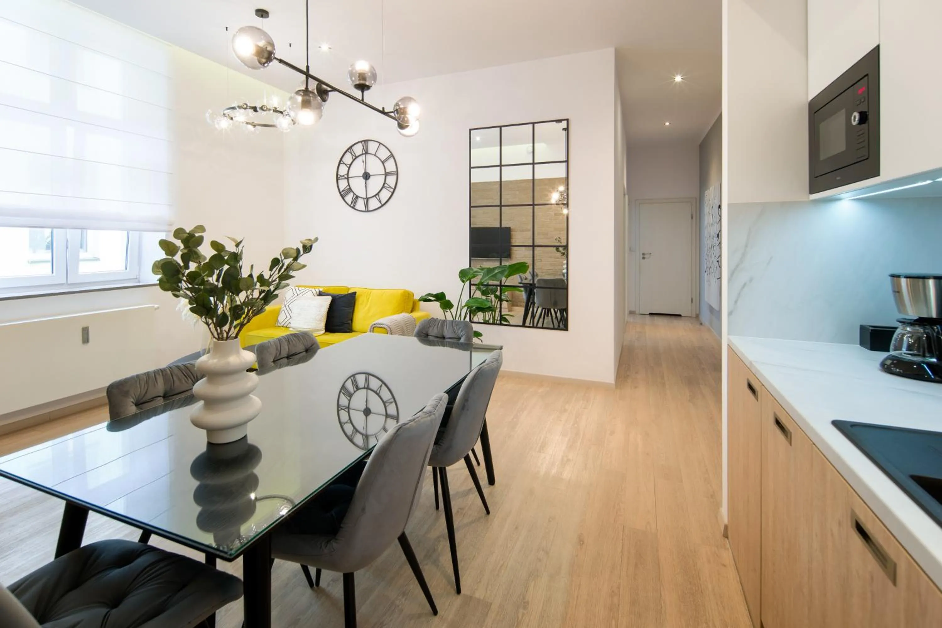TV and multimedia in Beautiful Apartment with 2 bedrooms for 7 guests, Jewish District