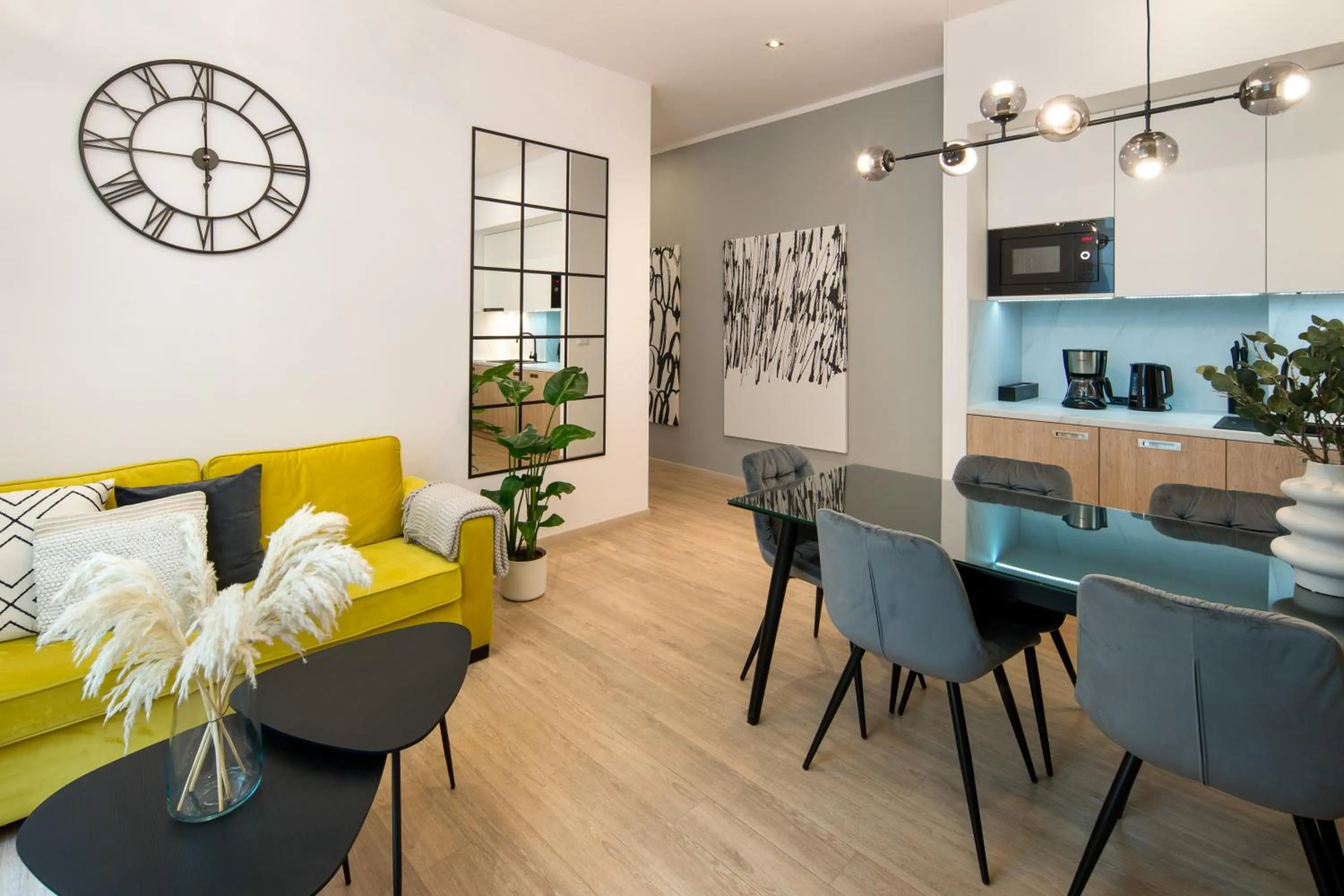 Kitchen or kitchenette in Beautiful Apartment with 2 bedrooms for 7 guests, Jewish District
