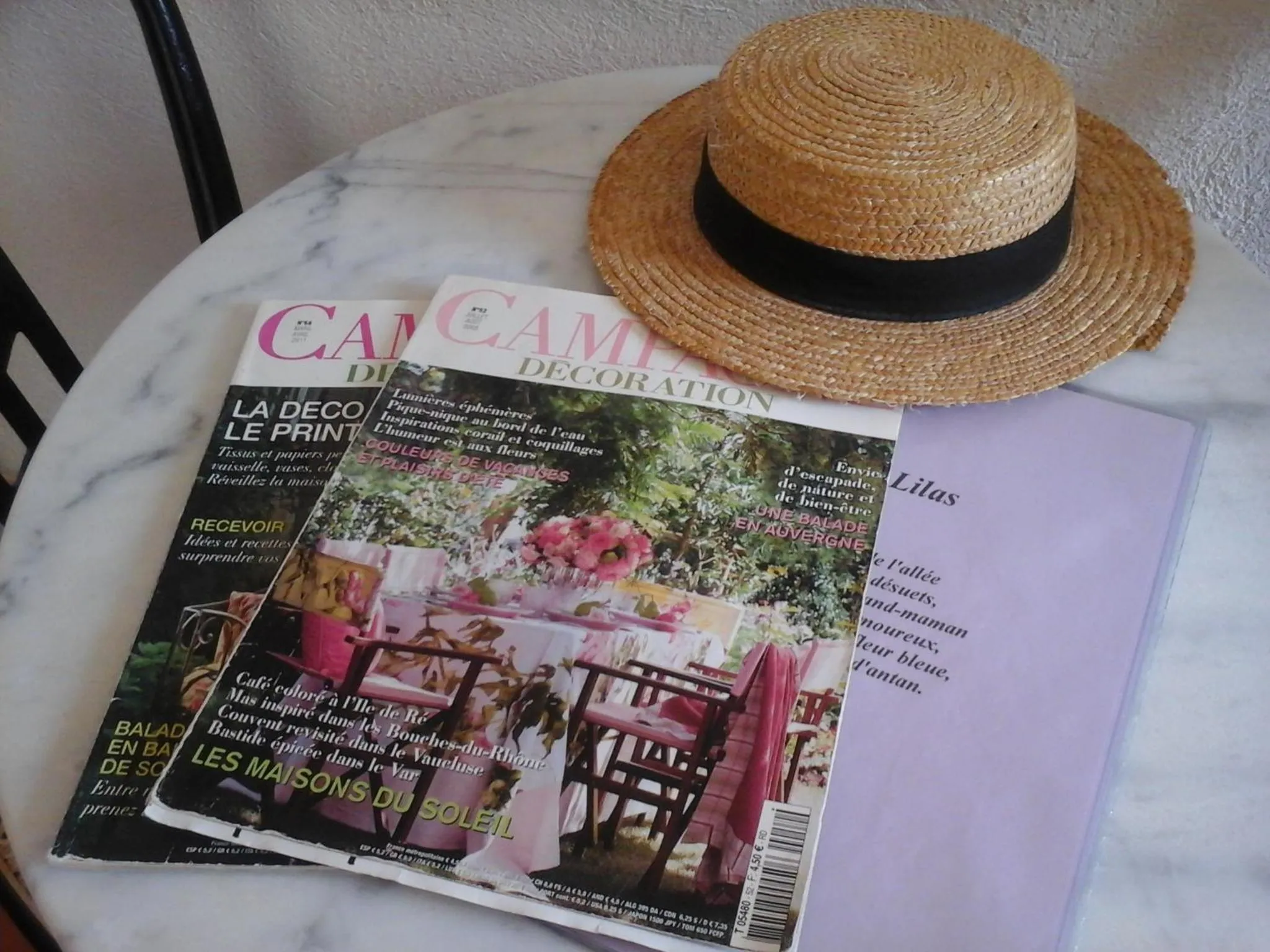 Decorative detail in La Maison de Campagne