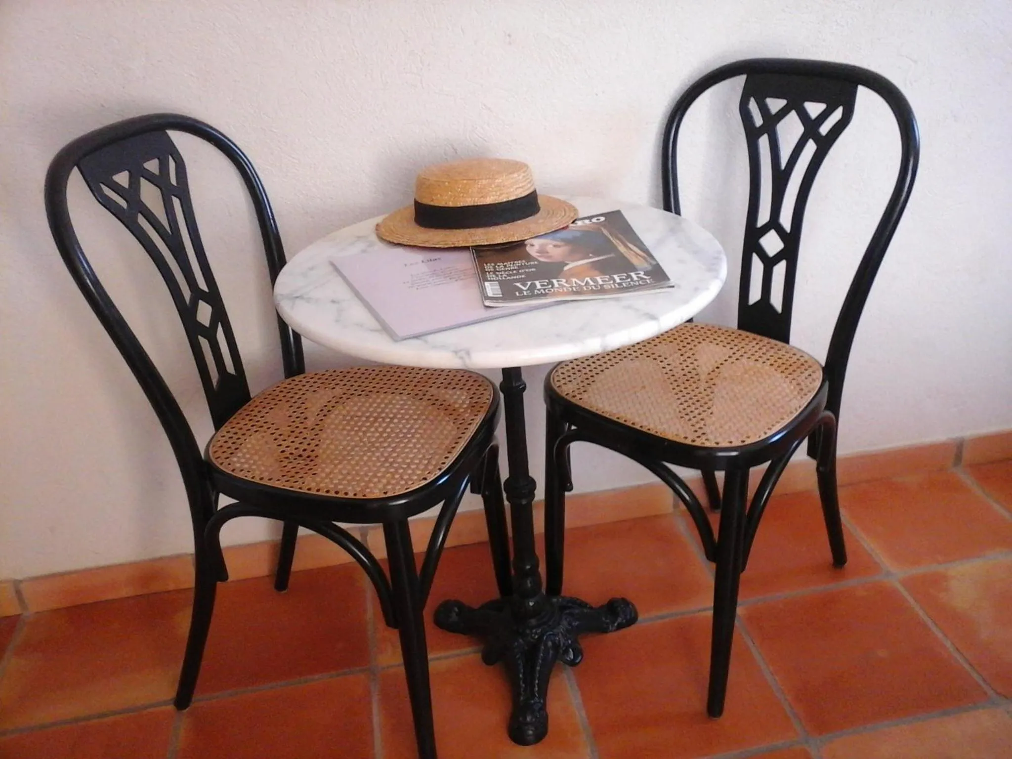 Seating area in La Maison de Campagne