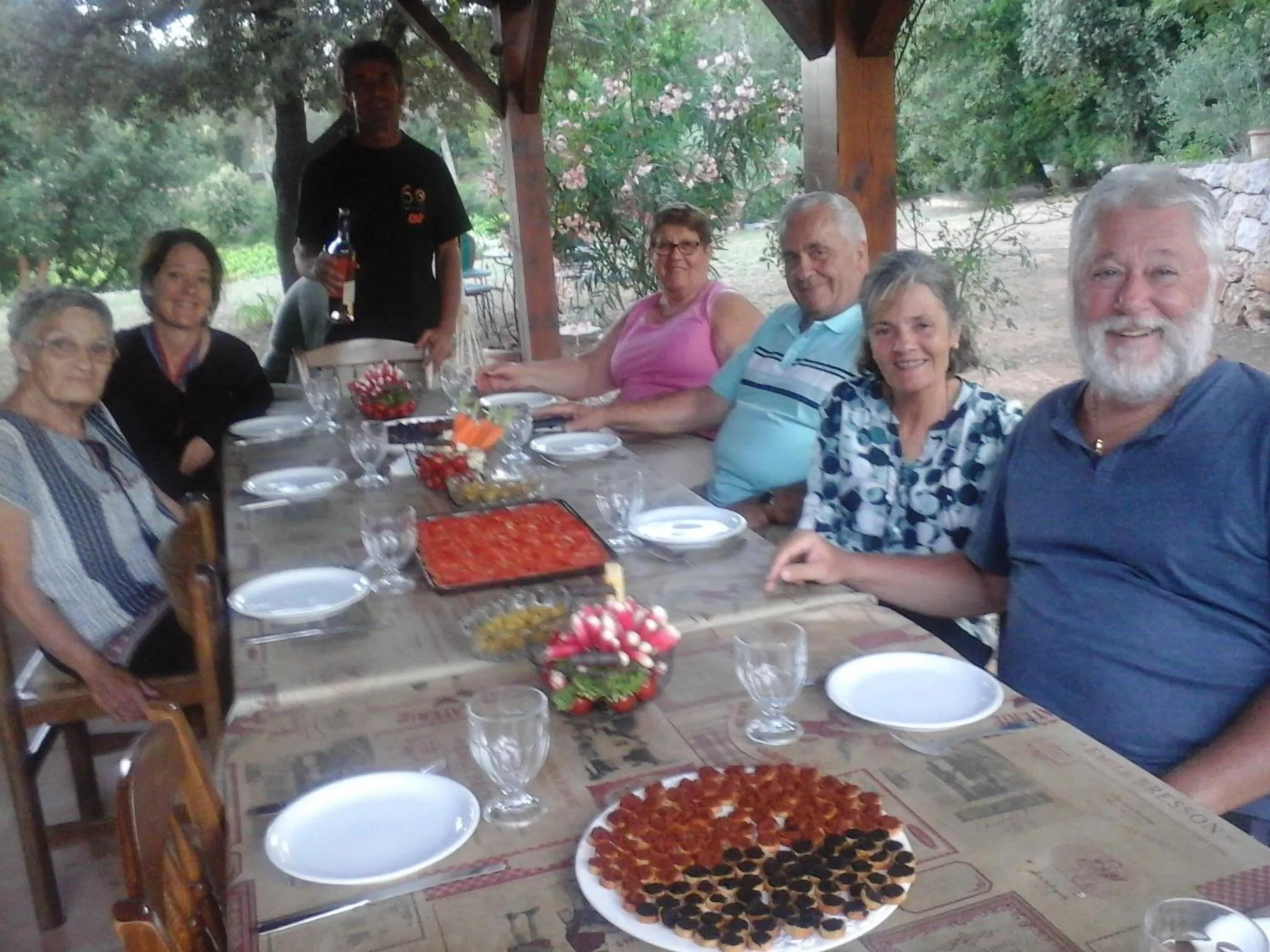 Patio in La Maison de Campagne