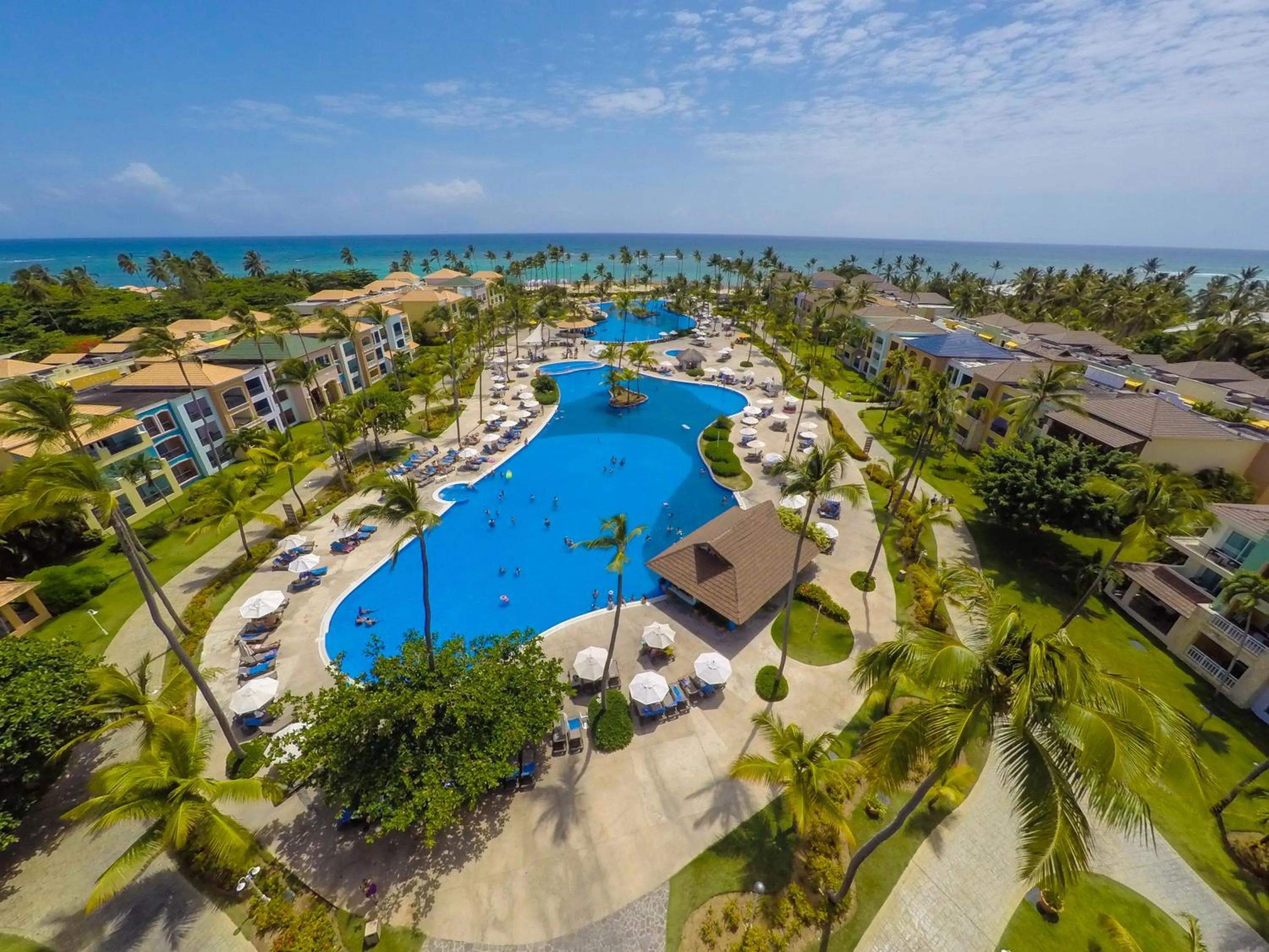 Bird's eye view in Ocean Blue & Sand Beach Resort - All Inclusive