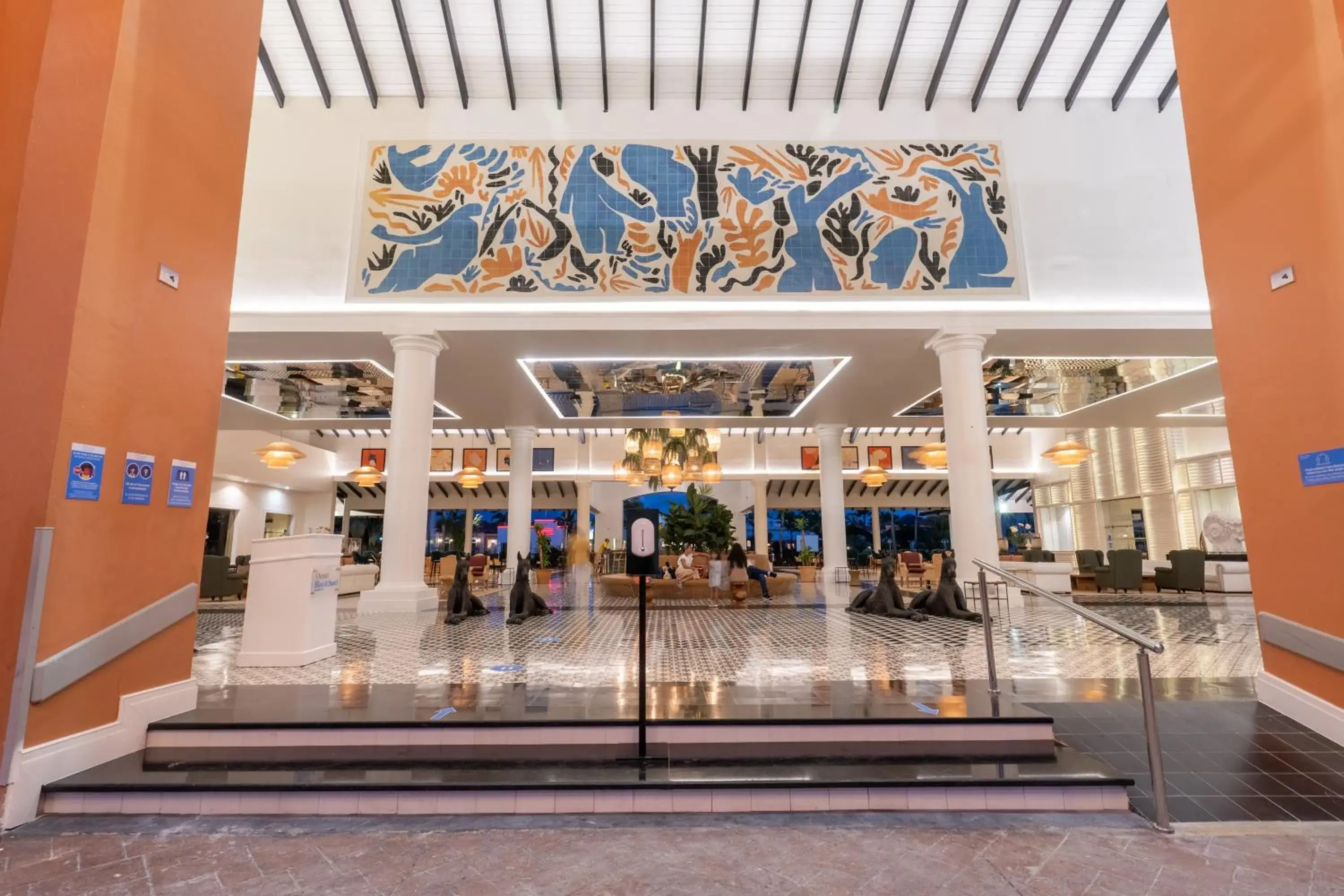 Facade/entrance in Ocean Blue & Sand Beach Resort - All Inclusive Facade/entrance in Ocean Blue & Sand Beach Resort - All Inclusive