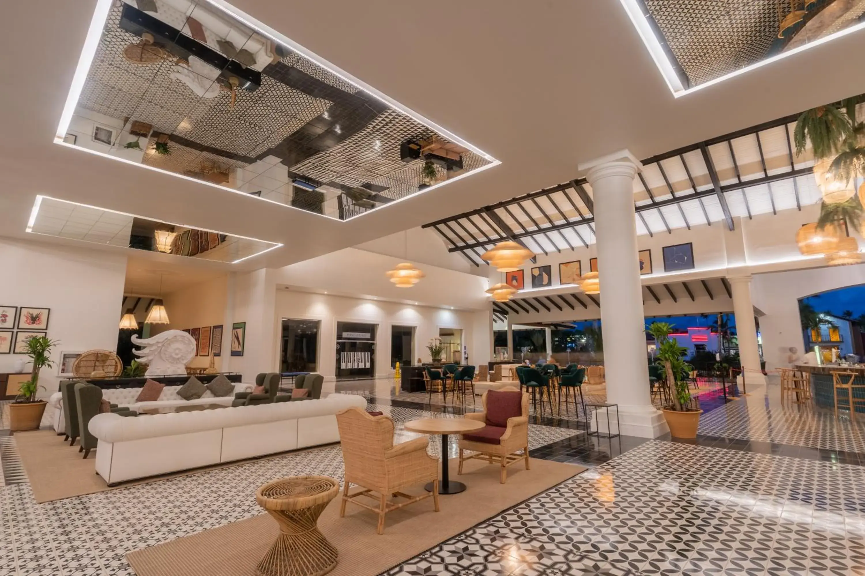 Lobby or reception in Ocean Blue & Sand Beach Resort - All Inclusive Lobby or reception in Ocean Blue & Sand Beach Resort - All Inclusive