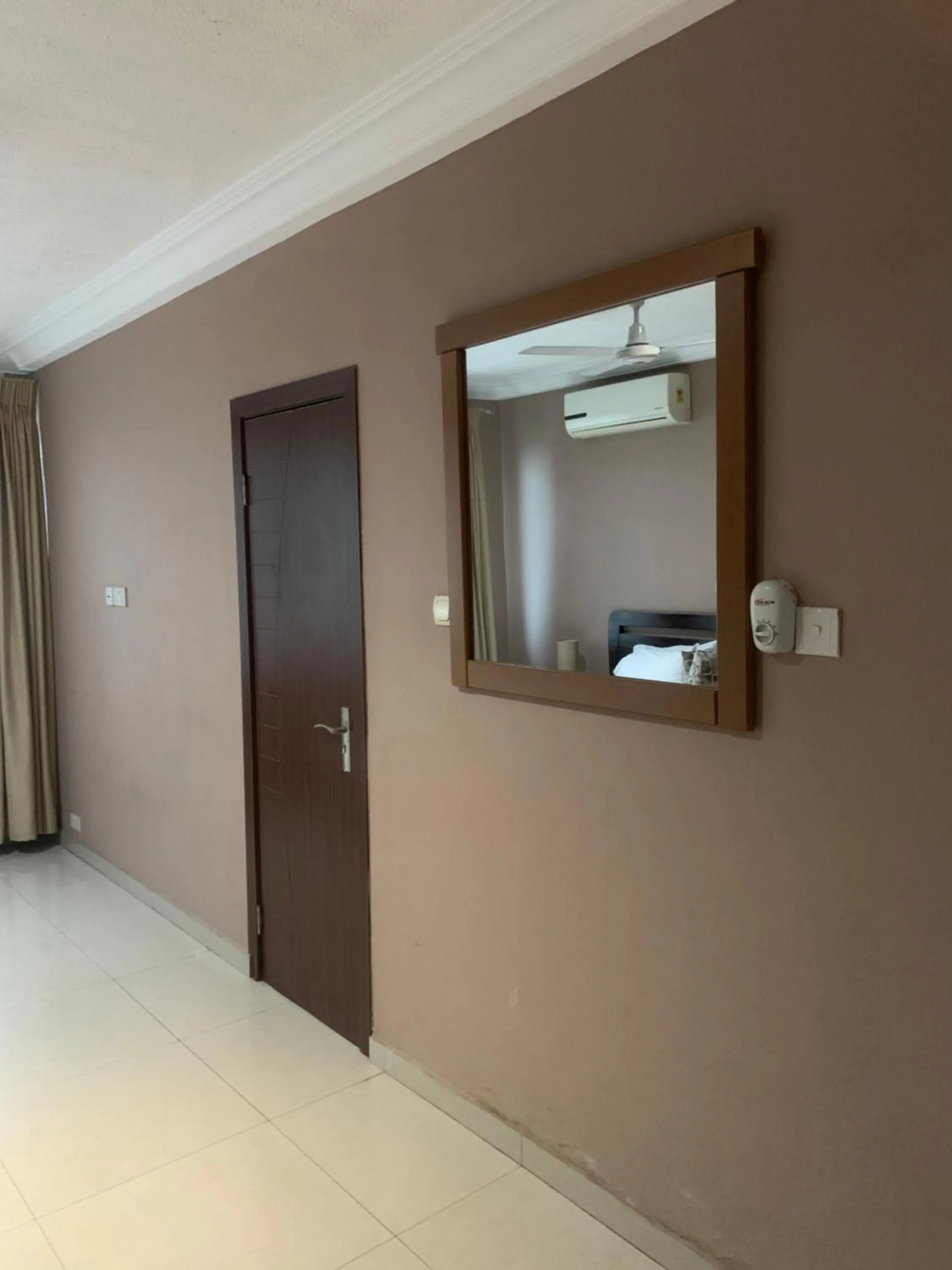 fireplace in Manjaro Suites