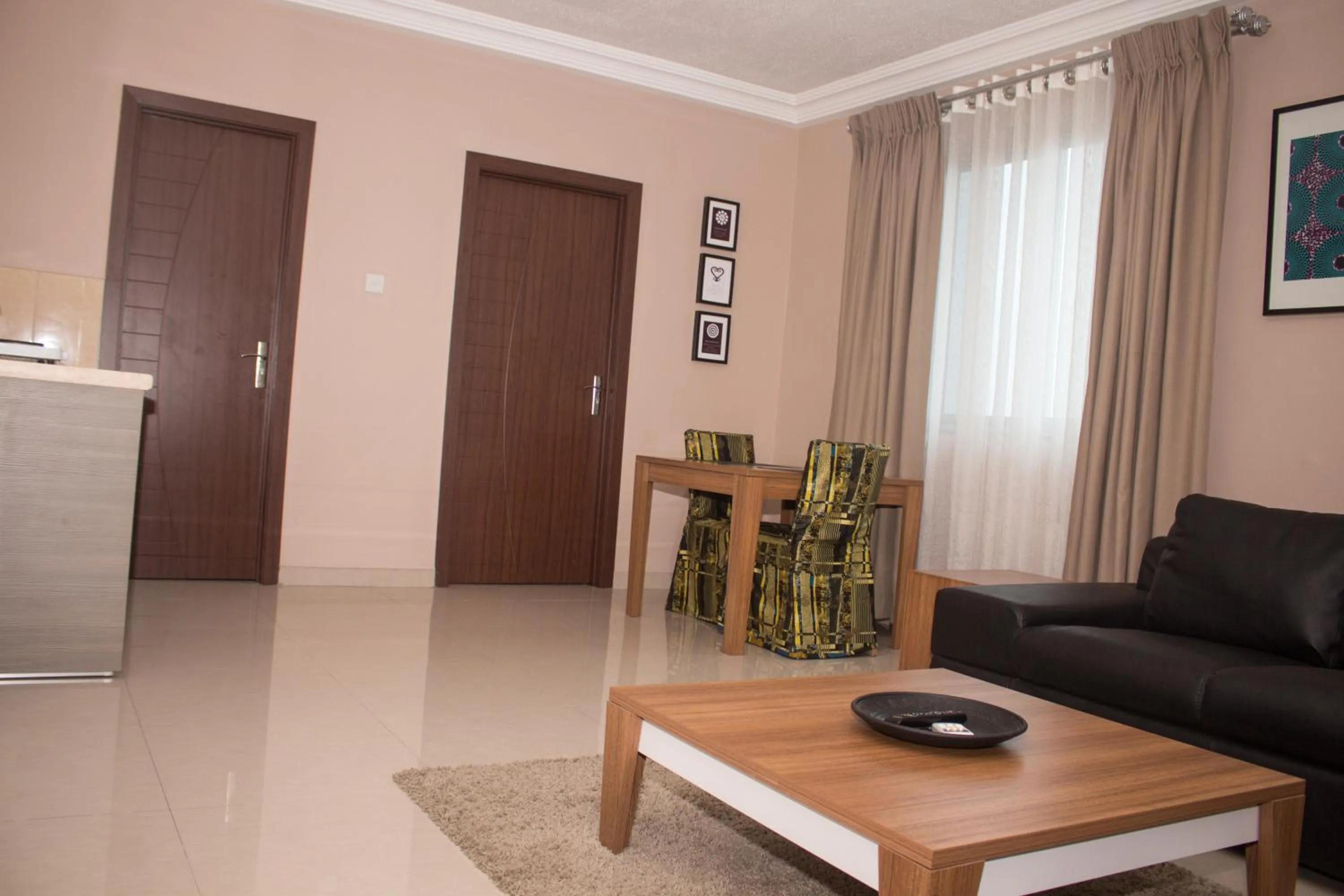 Living room in Manjaro Suites