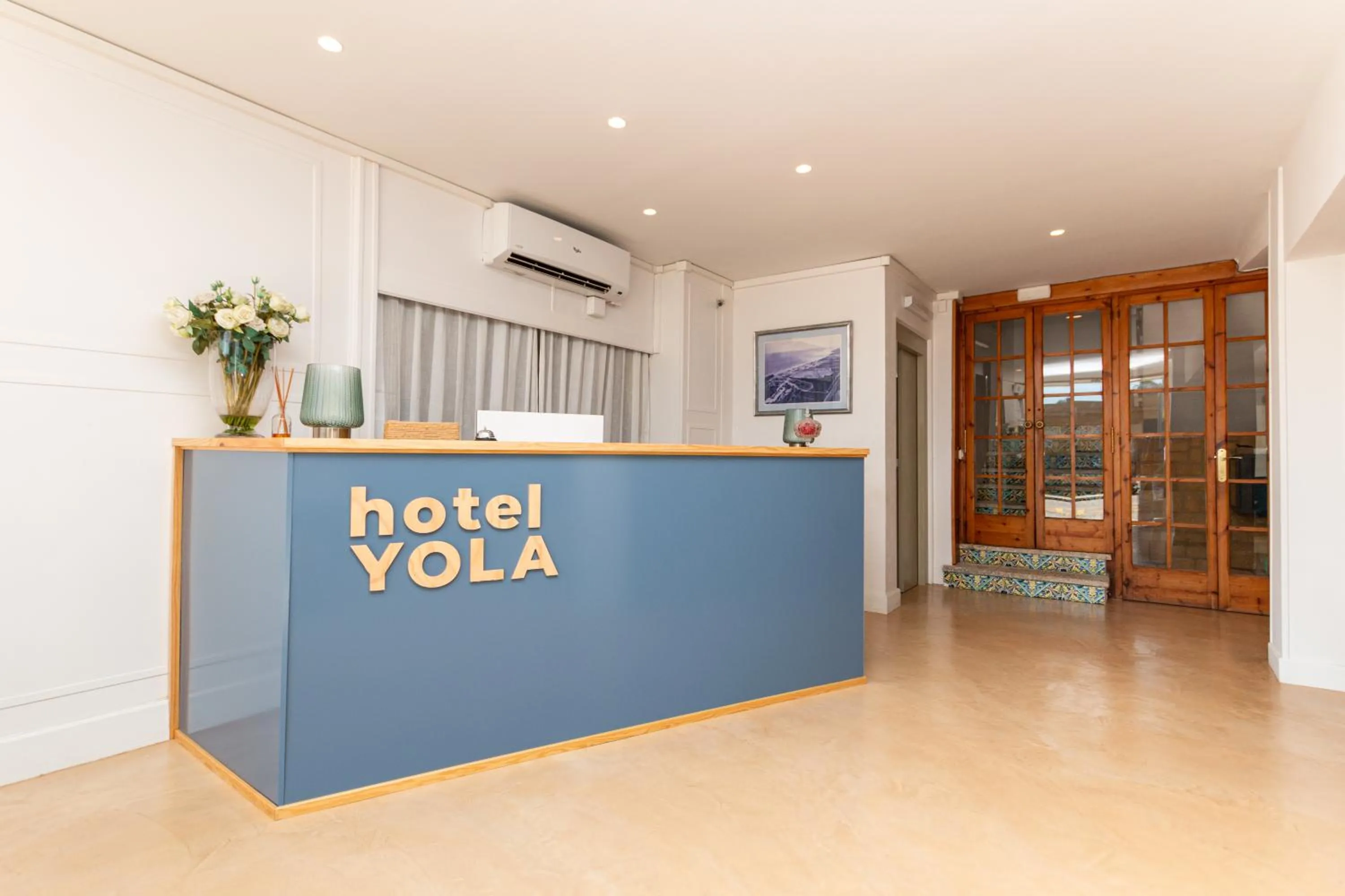 Lobby or reception in Hotel Yola