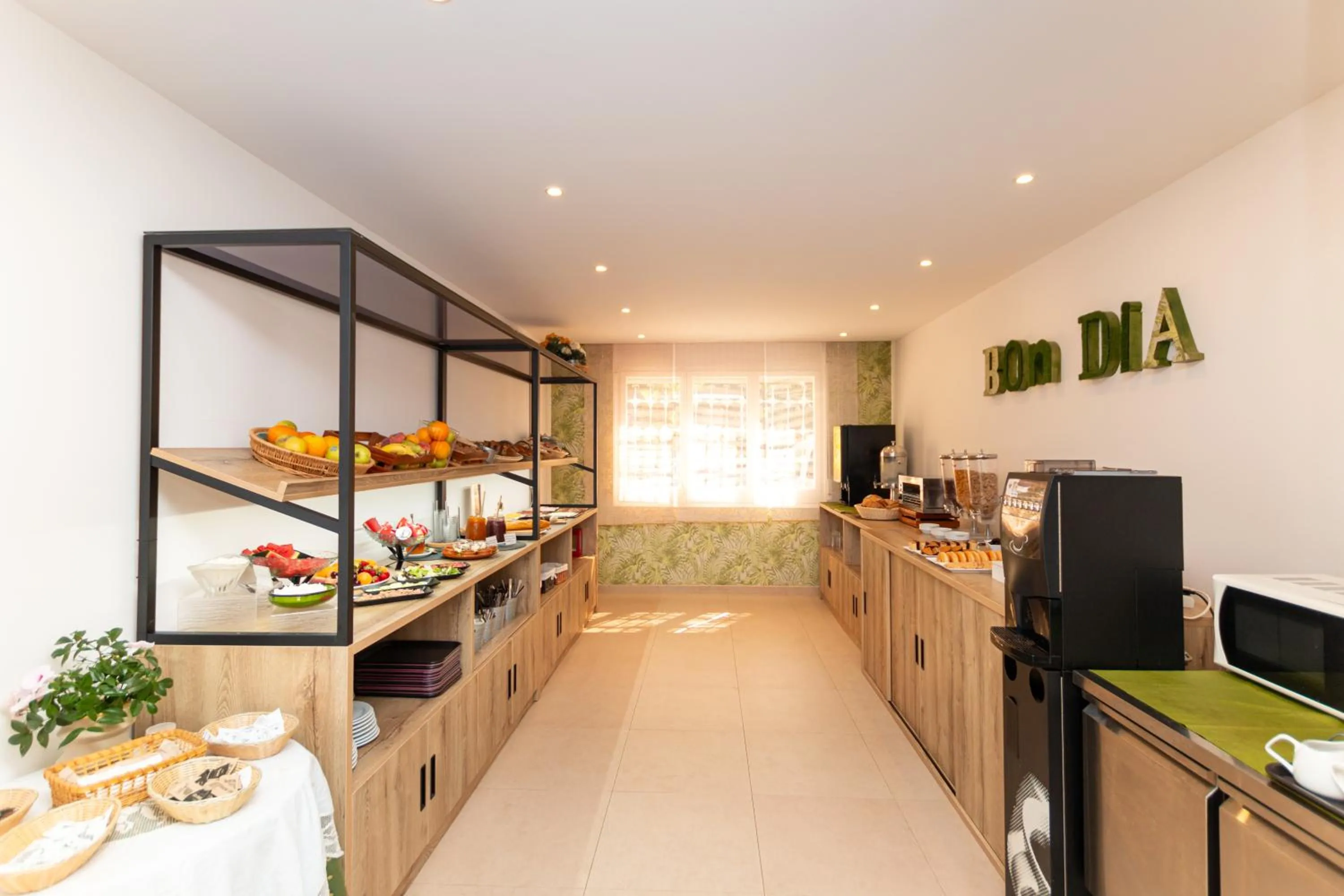 Buffet breakfast in Hotel Yola