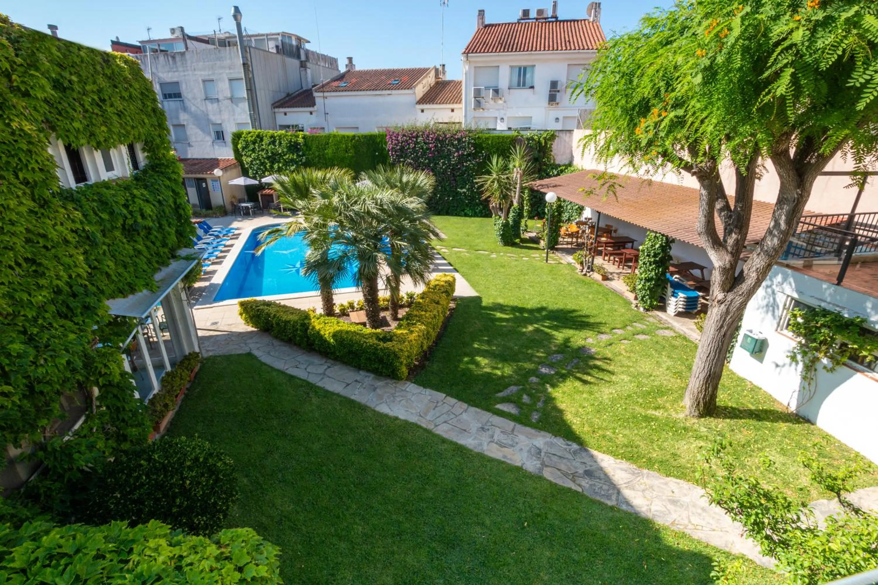 Garden in Hotel Yola