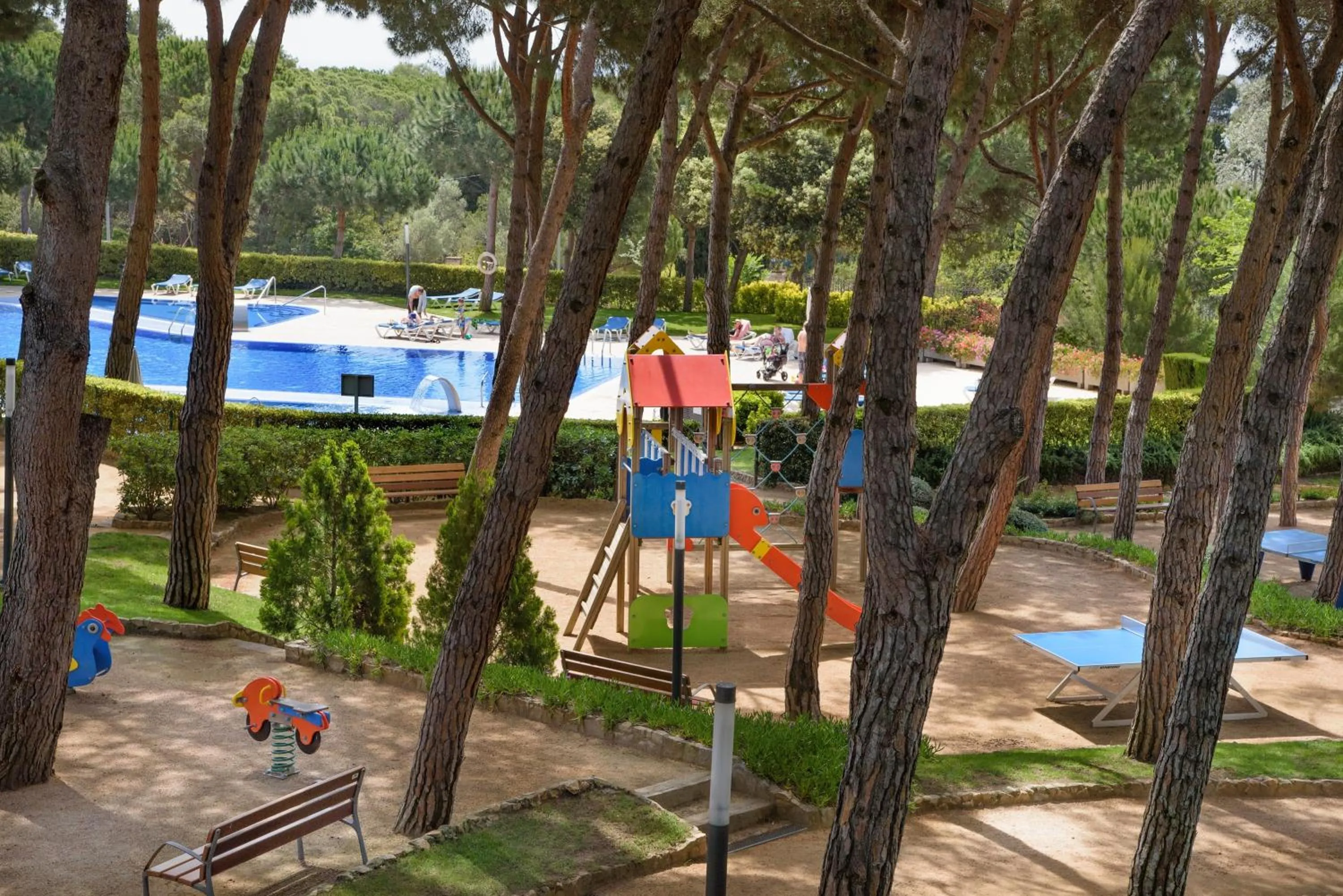 Bird's eye view in Aparthotel Ciutat de Palol