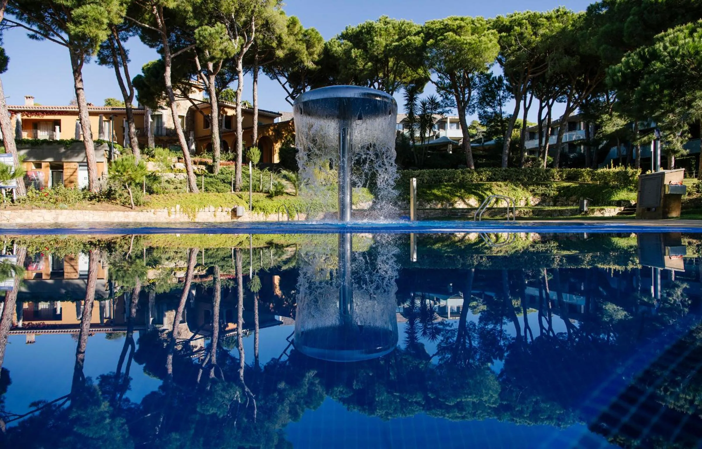 Swimming pool in Aparthotel Ciutat de Palol