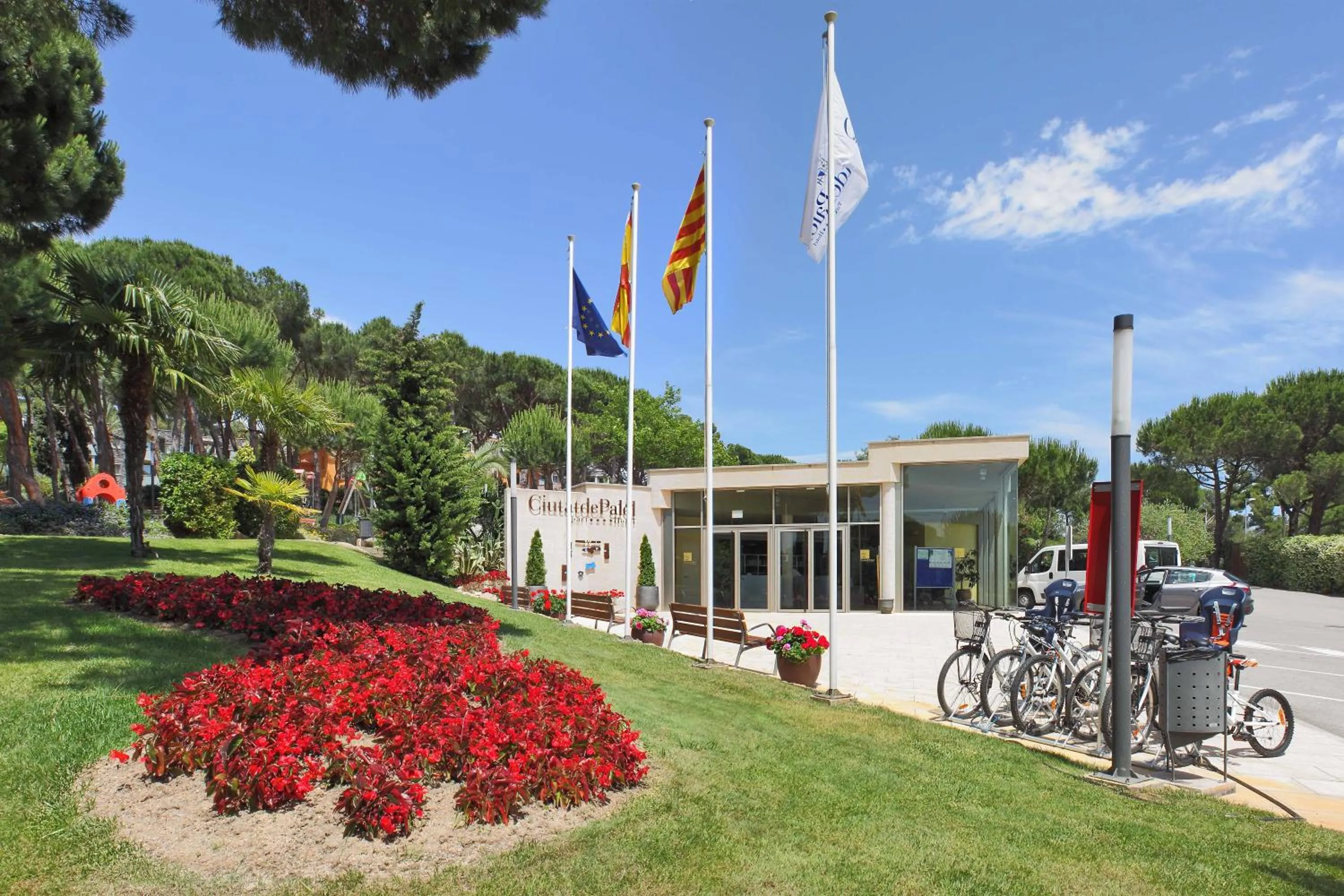 Lobby or reception in Aparthotel Ciutat de Palol