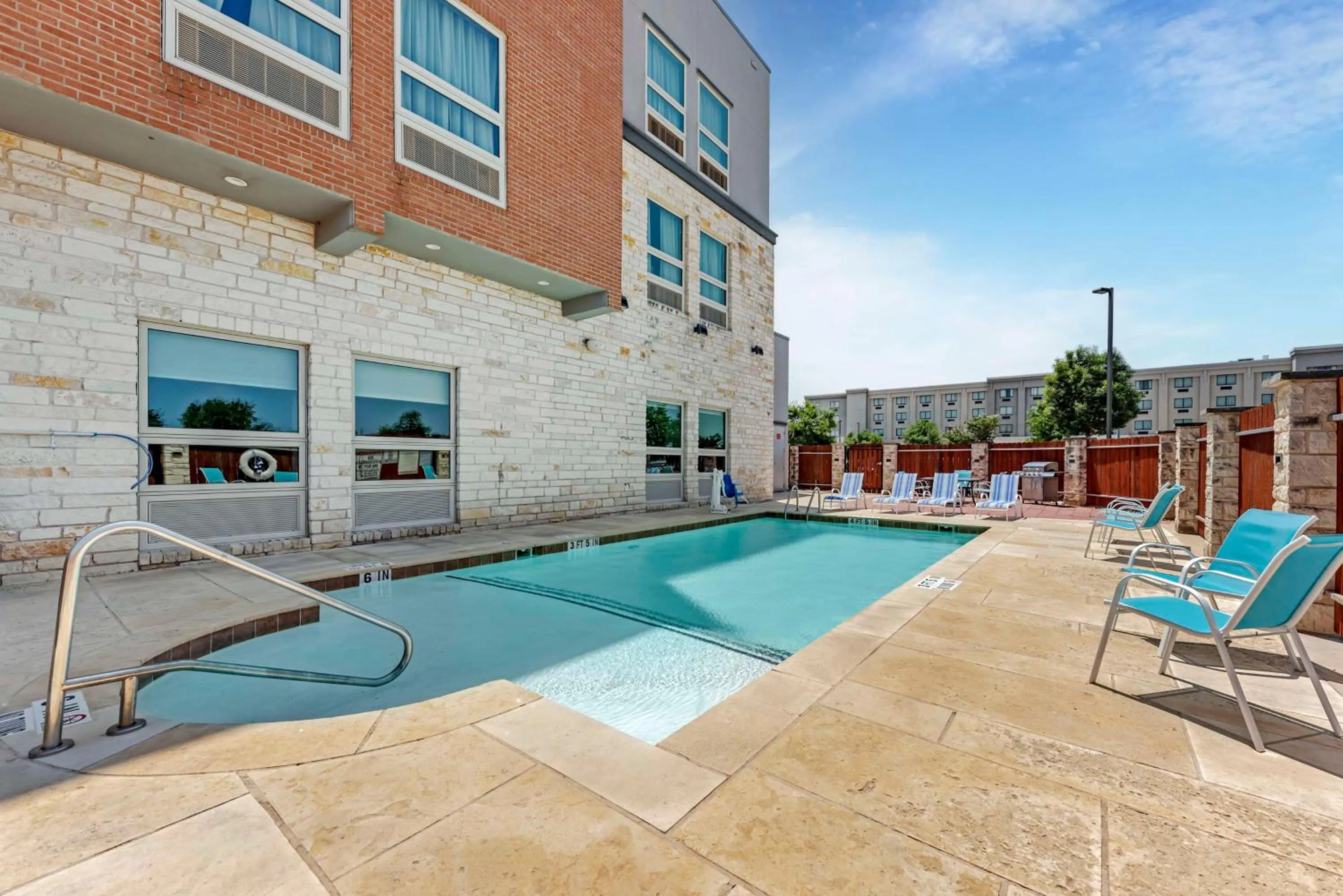 Pool view in Best Western Plus Pflugerville Inn & Suites