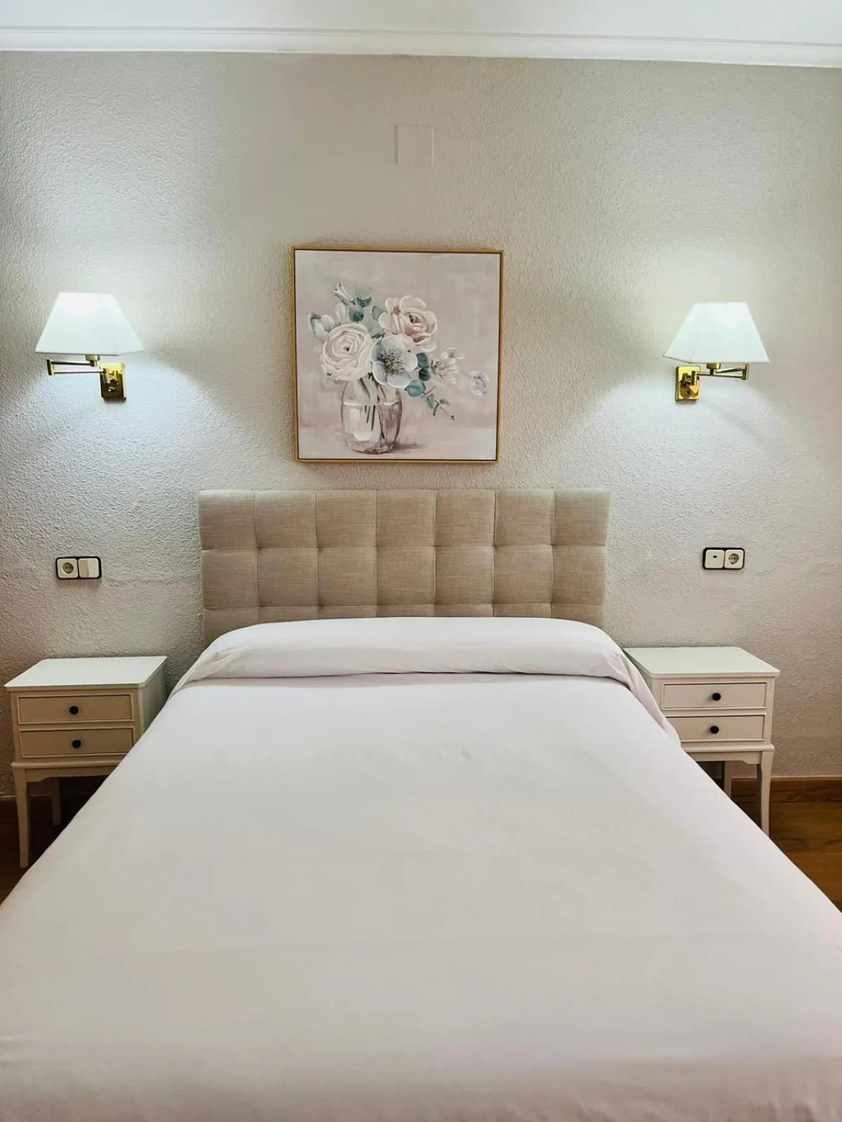 Bed in Hotel Salvador