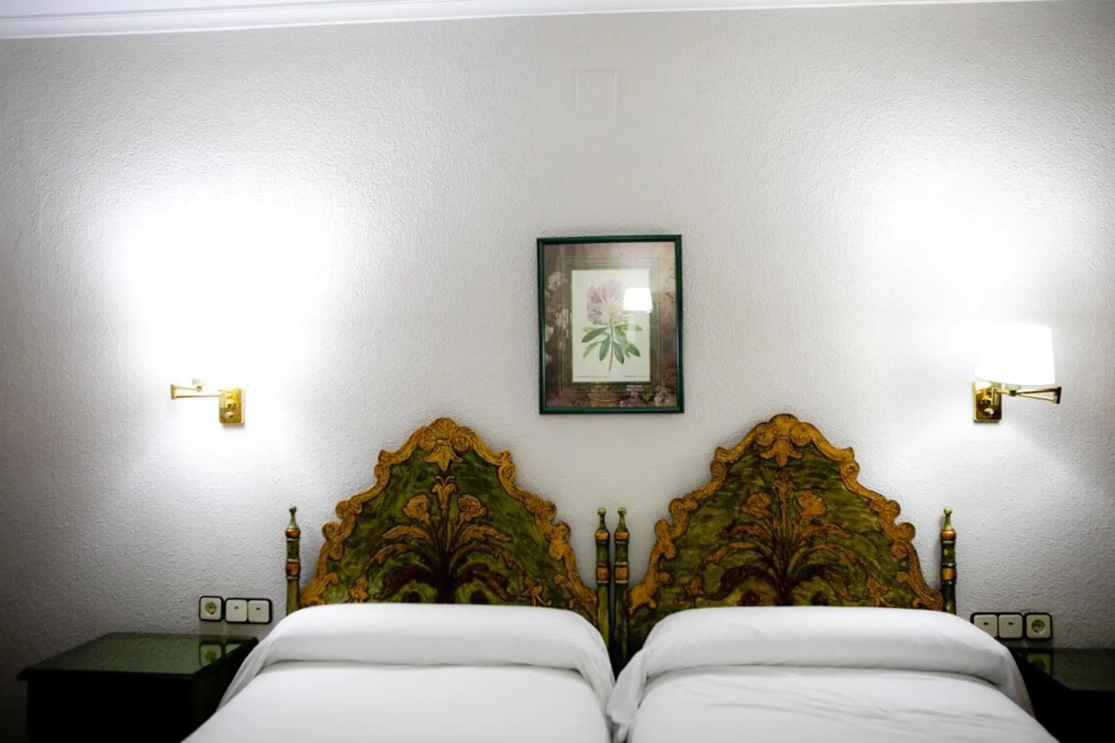 Bed in Hotel Salvador