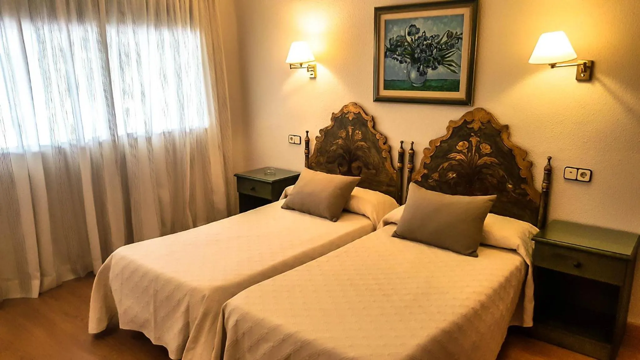 Bed in Hotel Salvador