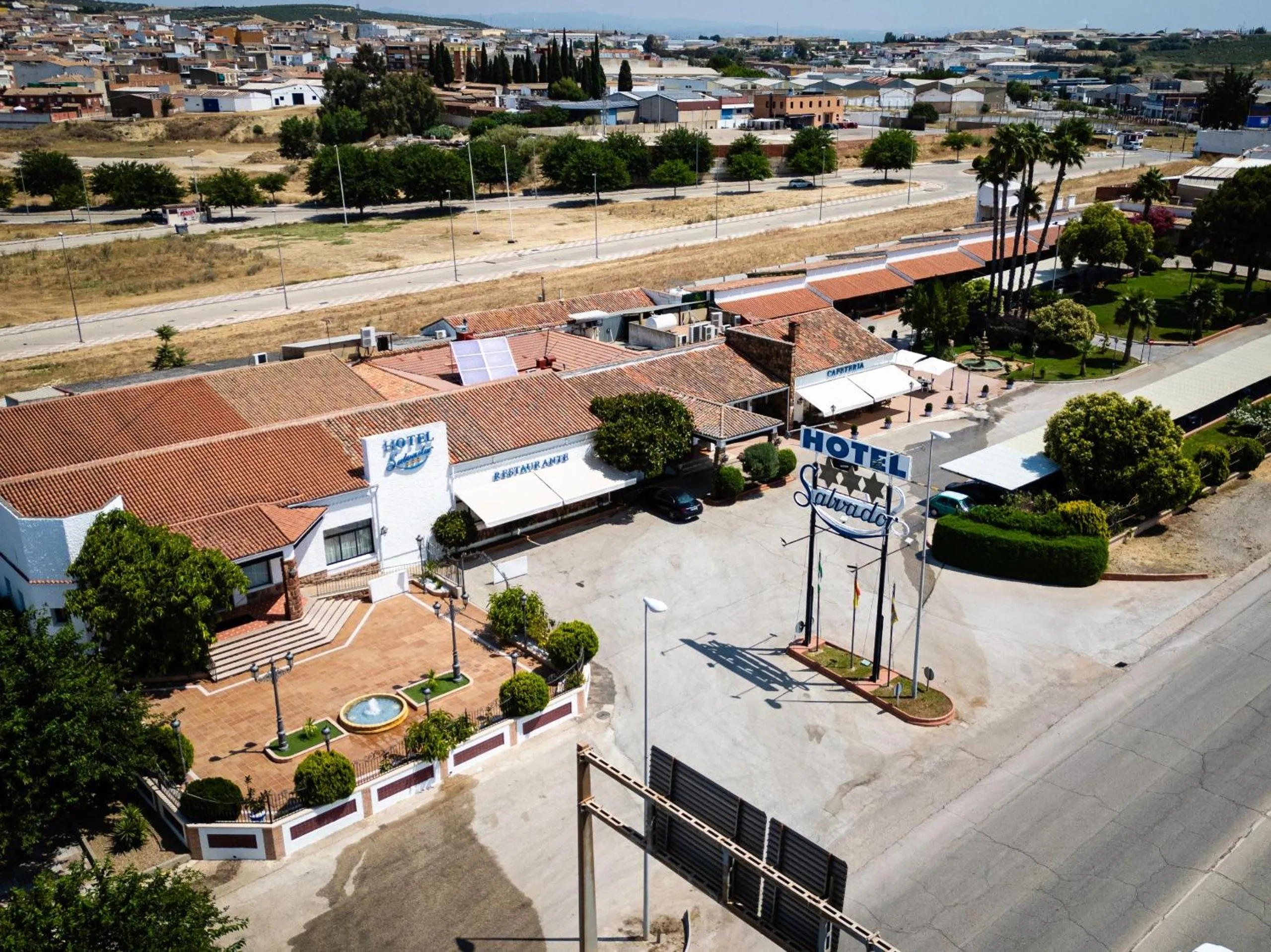 Bird's eye view in Hotel Salvador
