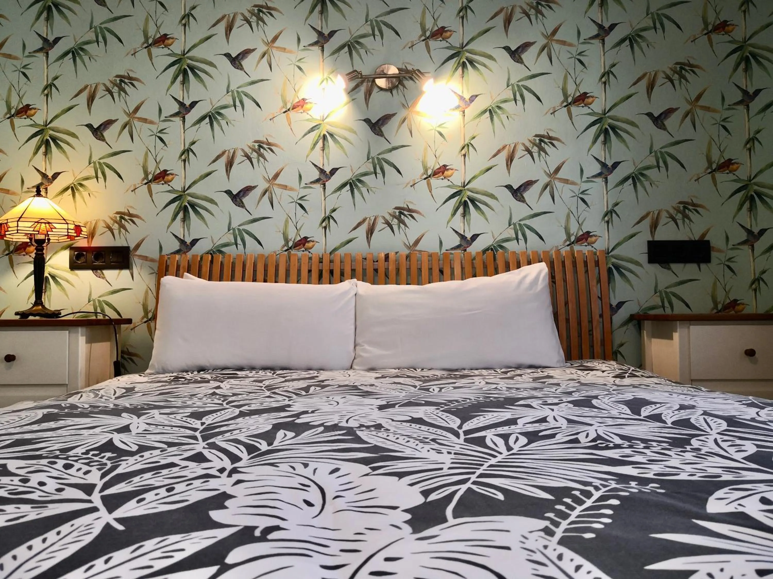 Property building, Bed in Privat Hotel Liberty Sitges