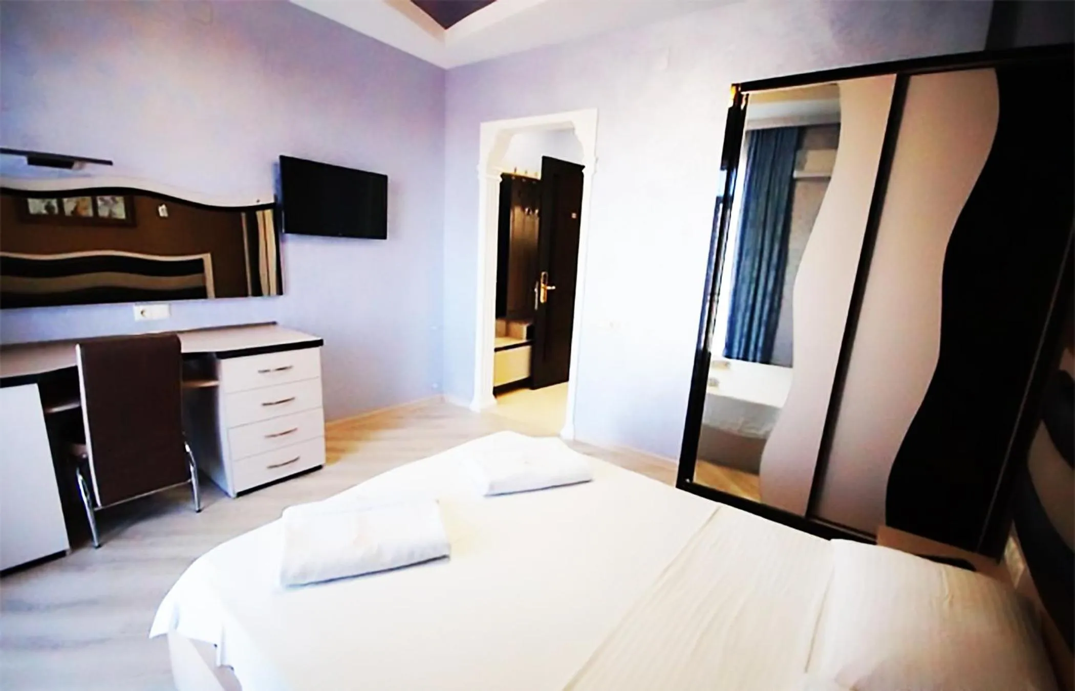 Bedroom, Bed in Black Sea Star Batumi