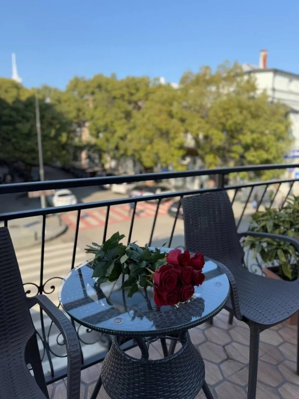Balcony/Terrace in Black Sea Star Batumi