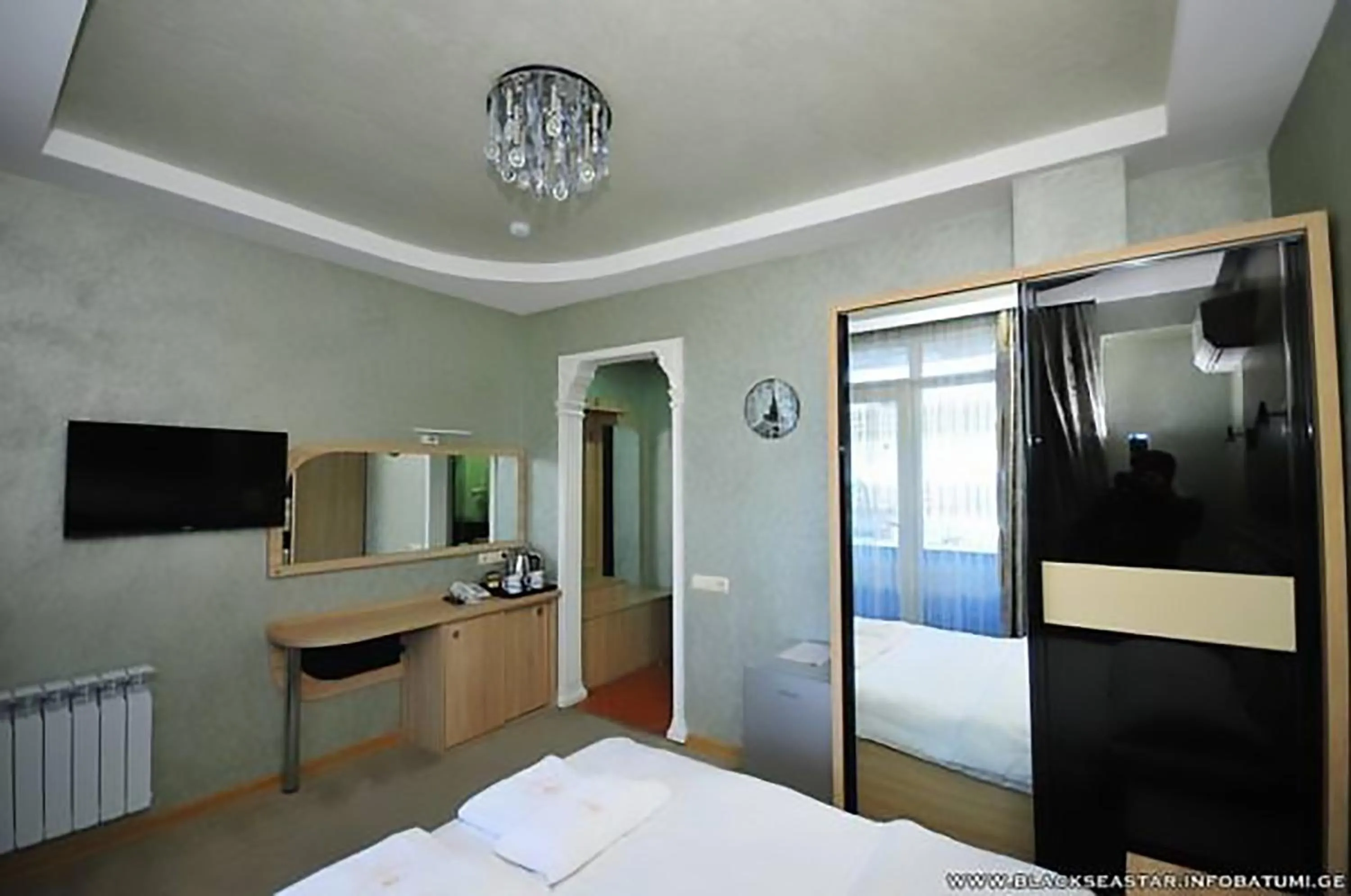 Bedroom, Bed in Black Sea Star Batumi