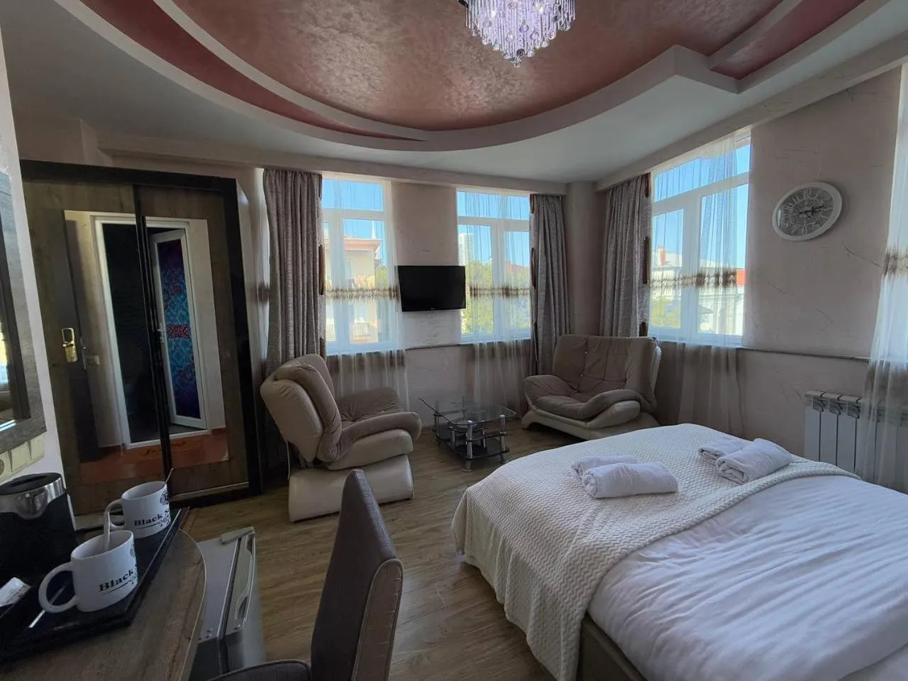 Bed in Black Sea Star Batumi