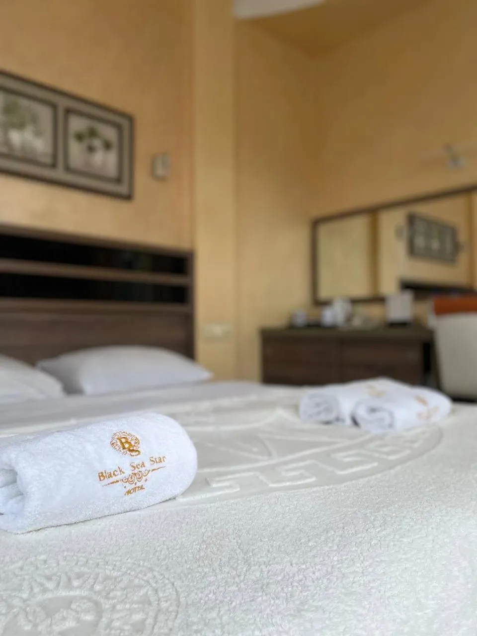 Bed in Black Sea Star Batumi