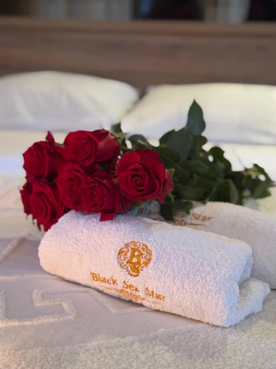 Bed in Black Sea Star Batumi