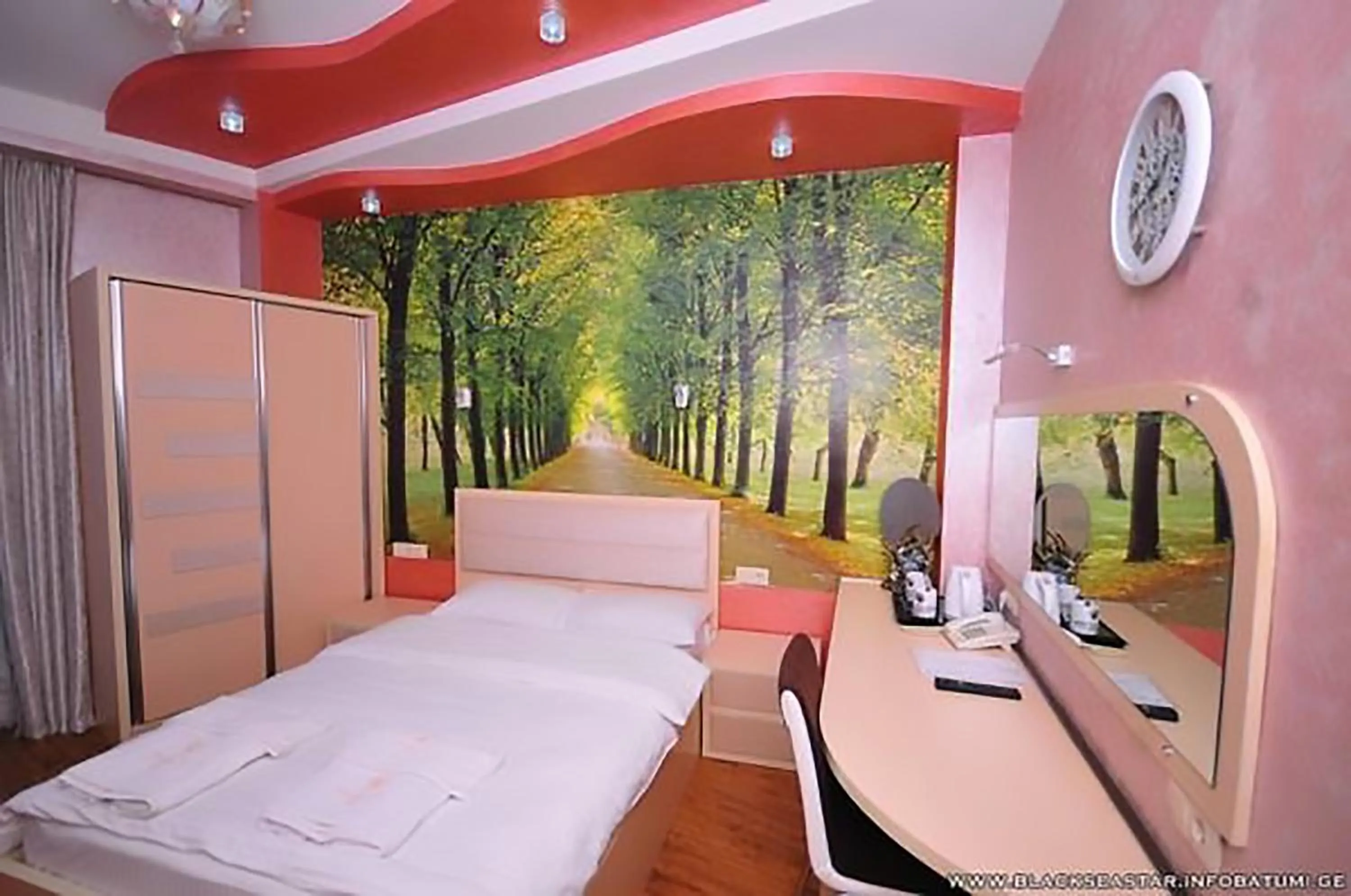 Bedroom, Bed in Black Sea Star Batumi