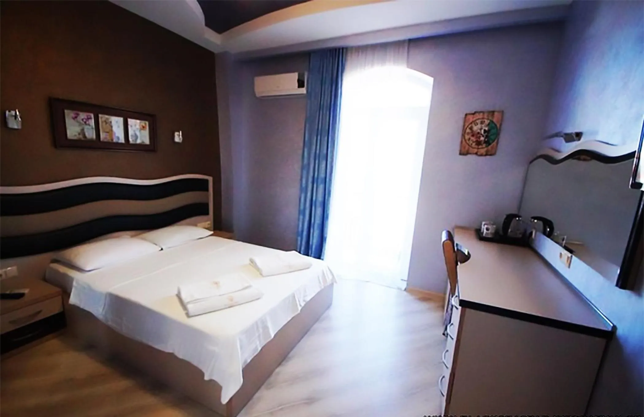 Bedroom, Bed in Black Sea Star Batumi