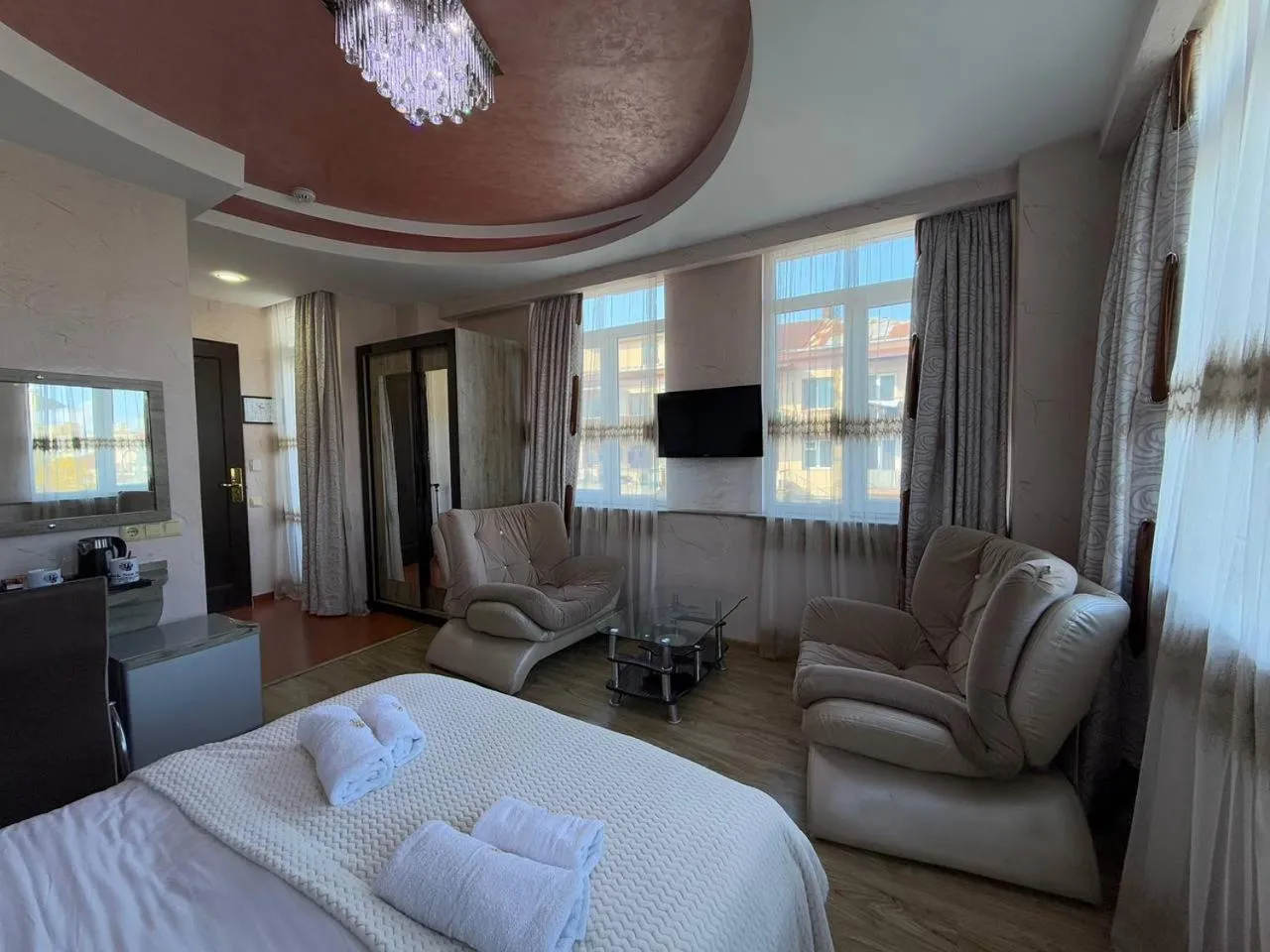 Bed in Black Sea Star Batumi