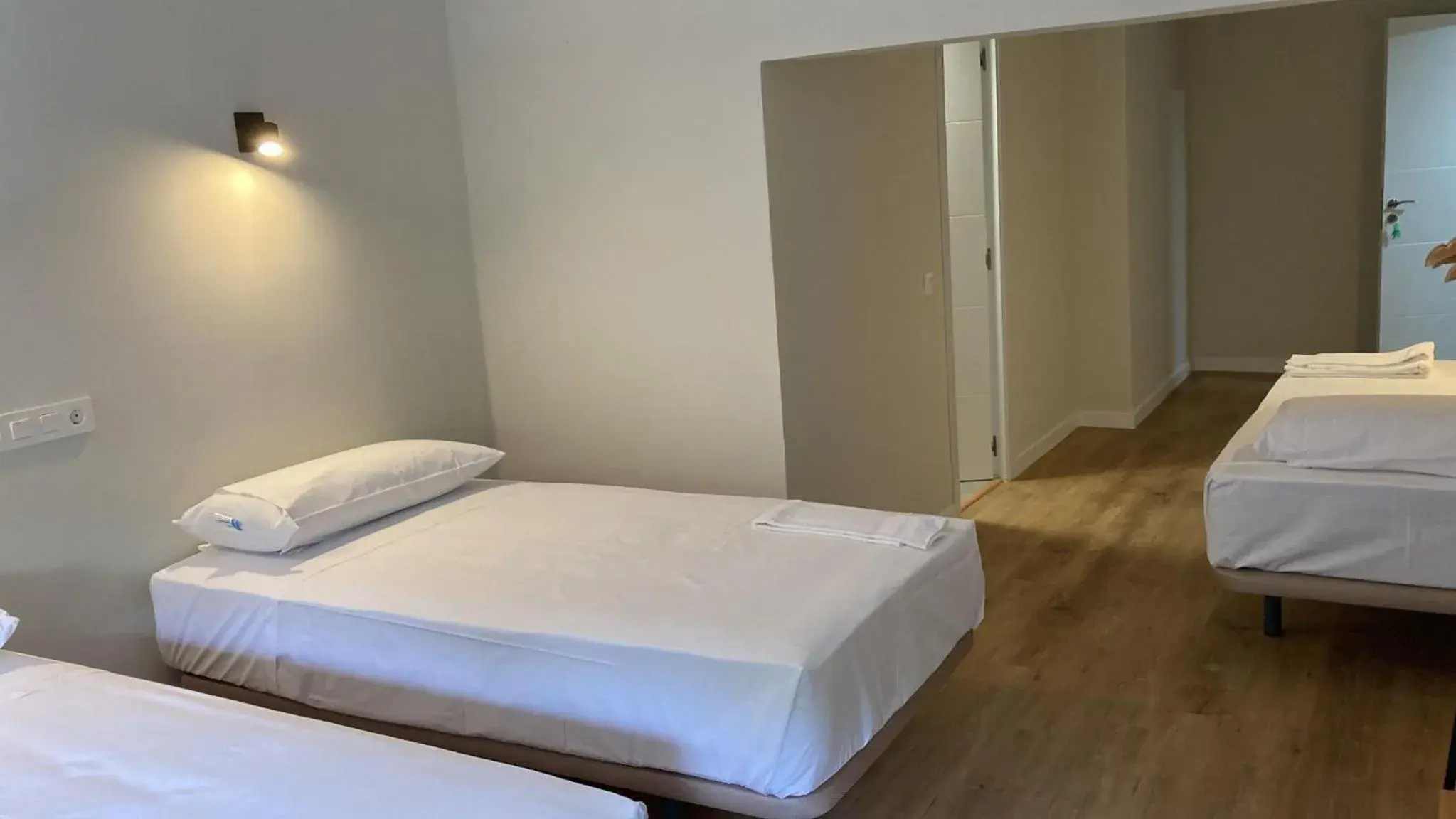 Bed in Hostal Mindanao Bed in Hostal Mindanao