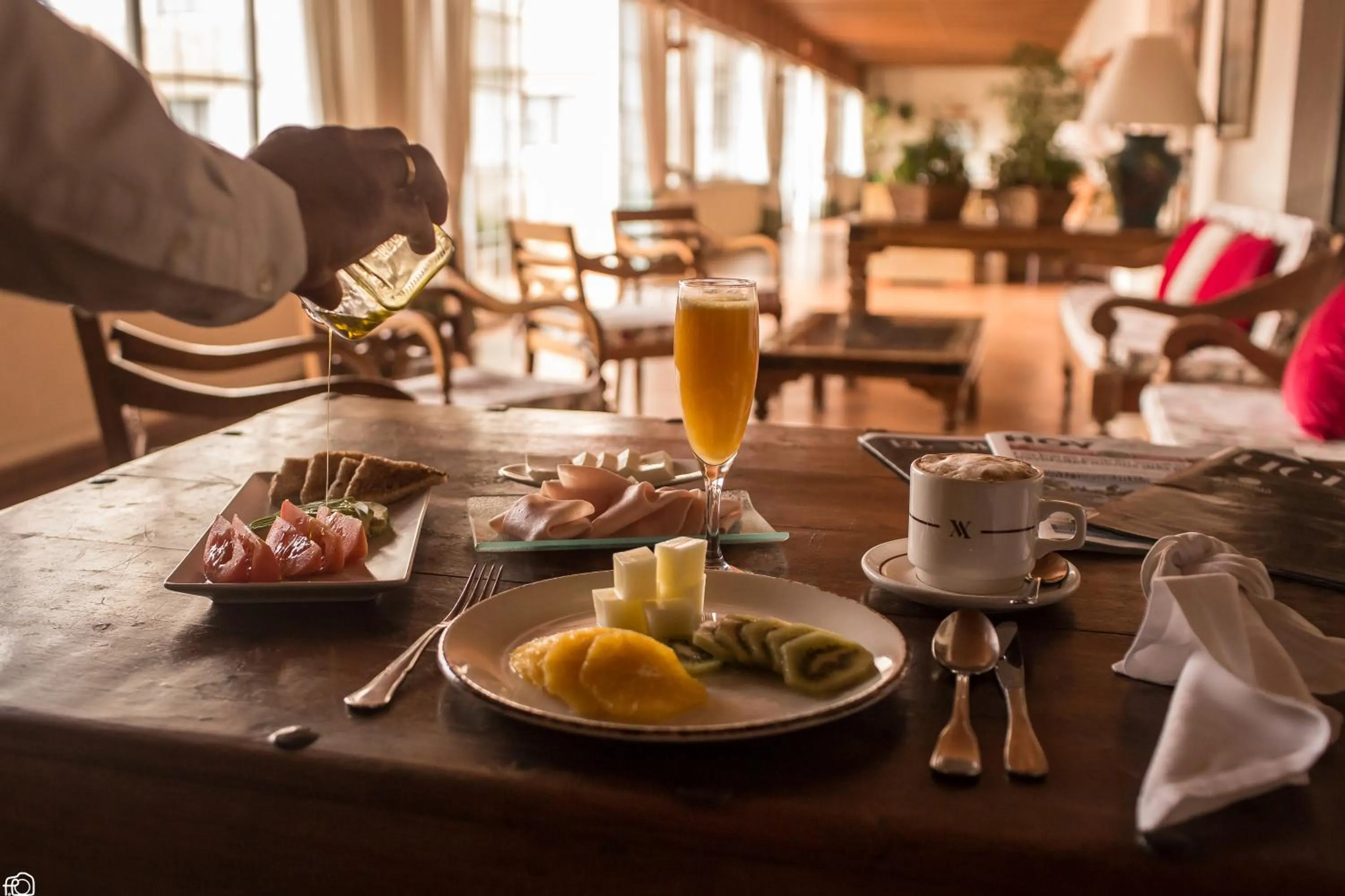 Food in Hotel Vegas Altas