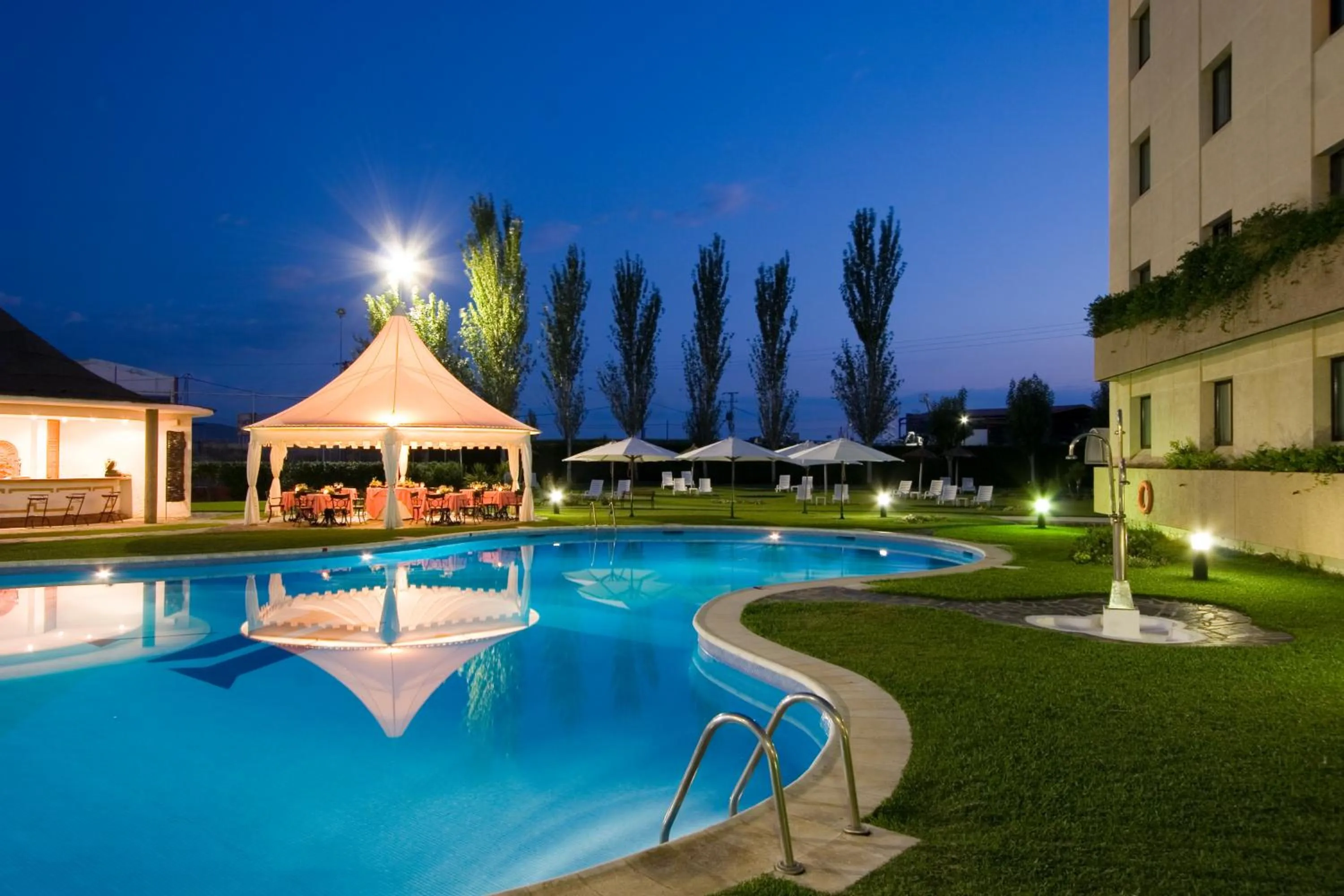 Swimming pool in Hotel Vegas Altas