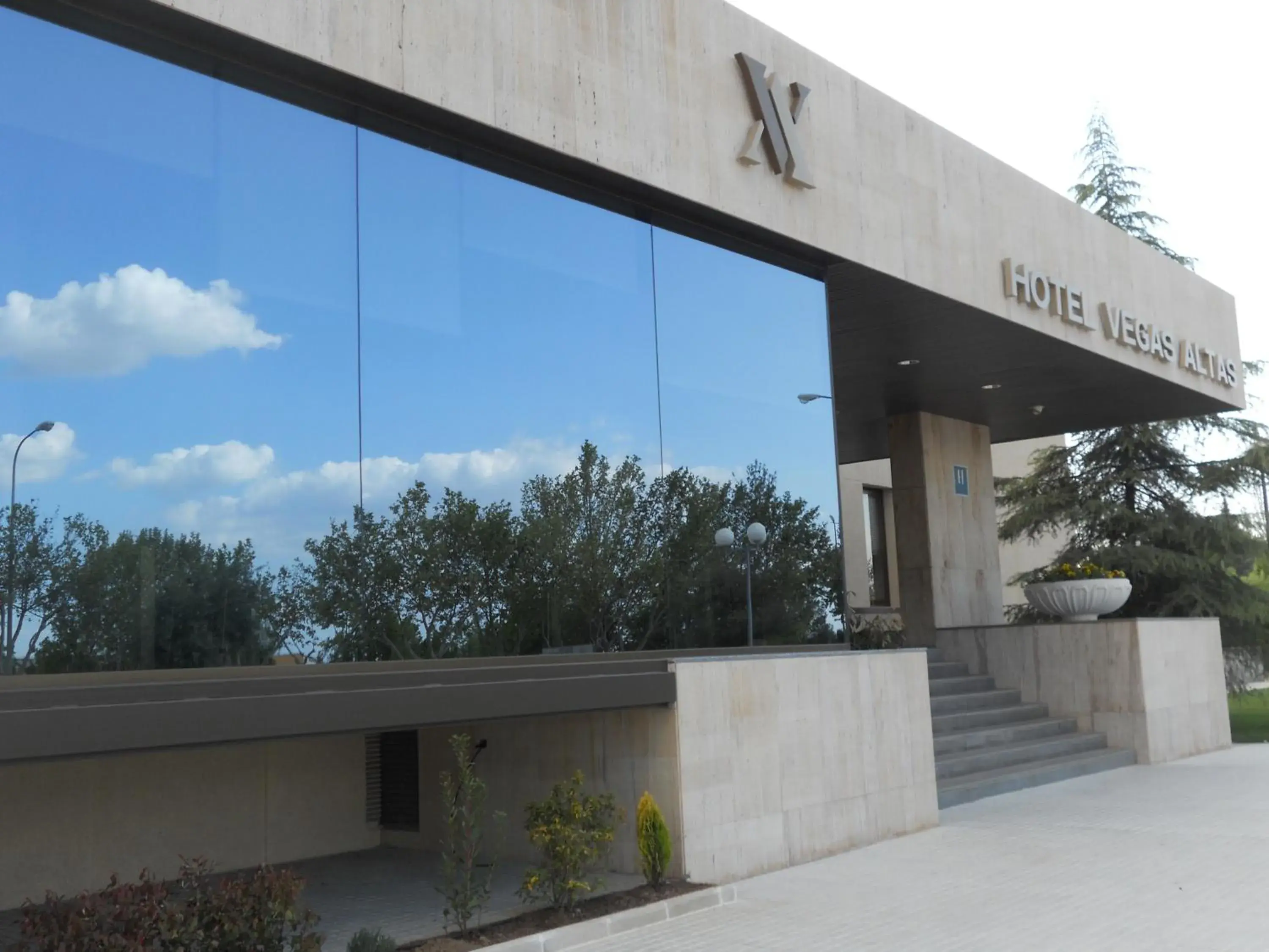 Facade/entrance in Hotel Vegas Altas Facade/entrance in Hotel Vegas Altas