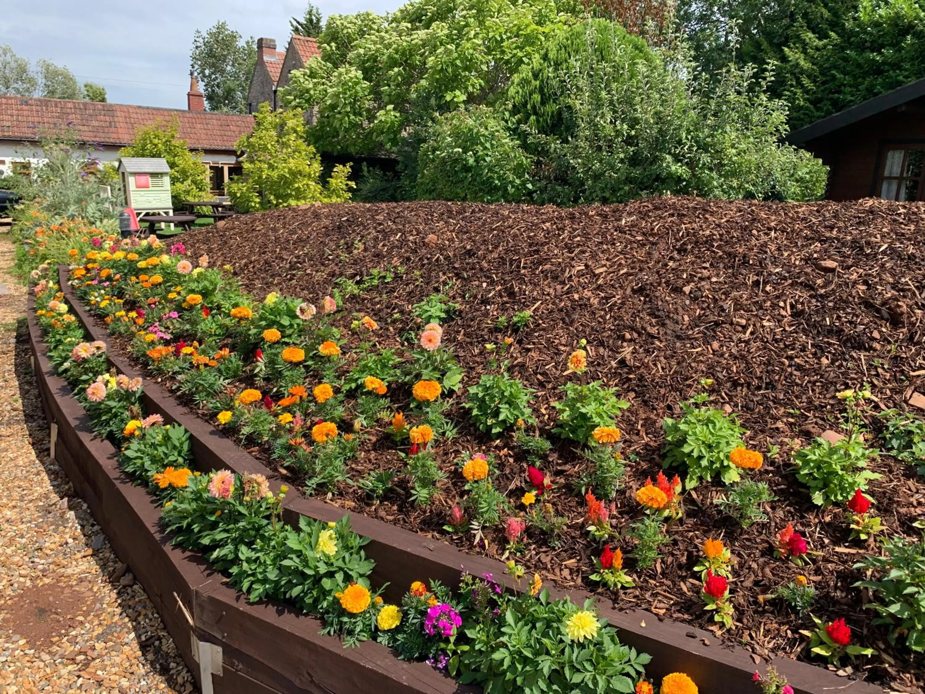 Garden in Bridge Farm Guesthouse rooms
