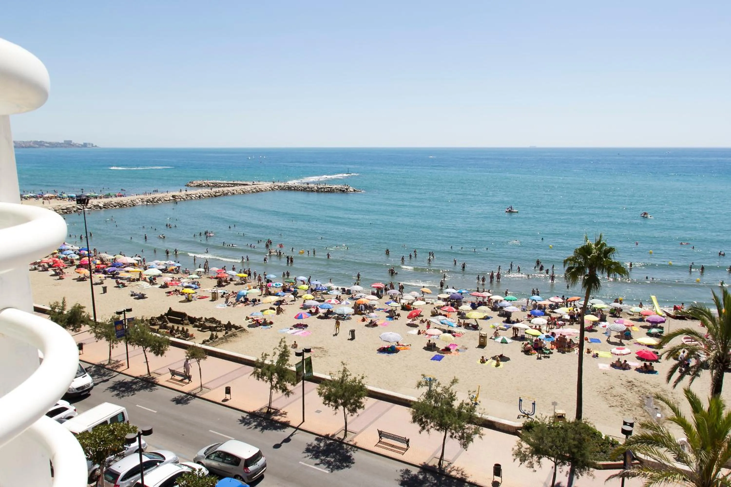View (from property/room) in Hotel Villa de Laredo