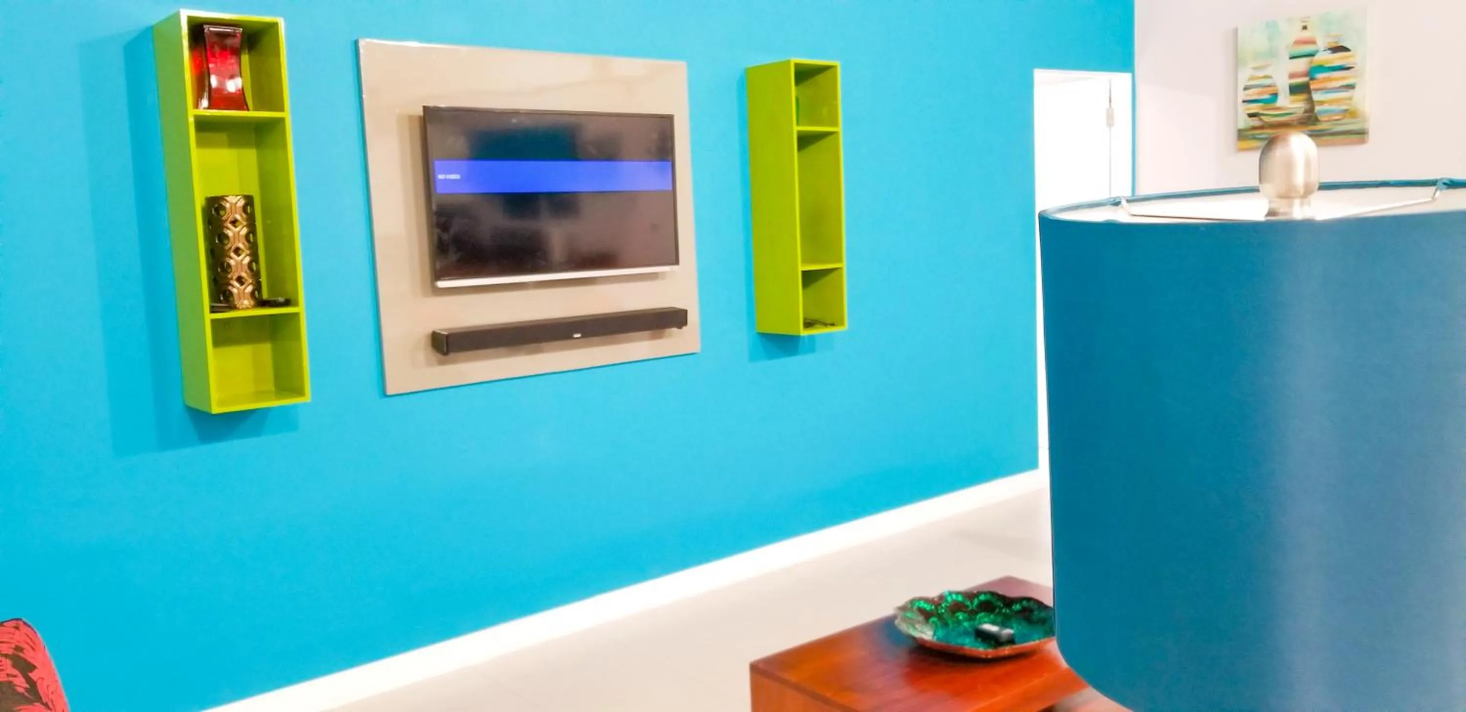 TV and multimedia in Casa Tamar Guest Apartment